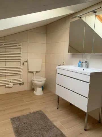 Bathroom in Naturkost-Hotel Harz