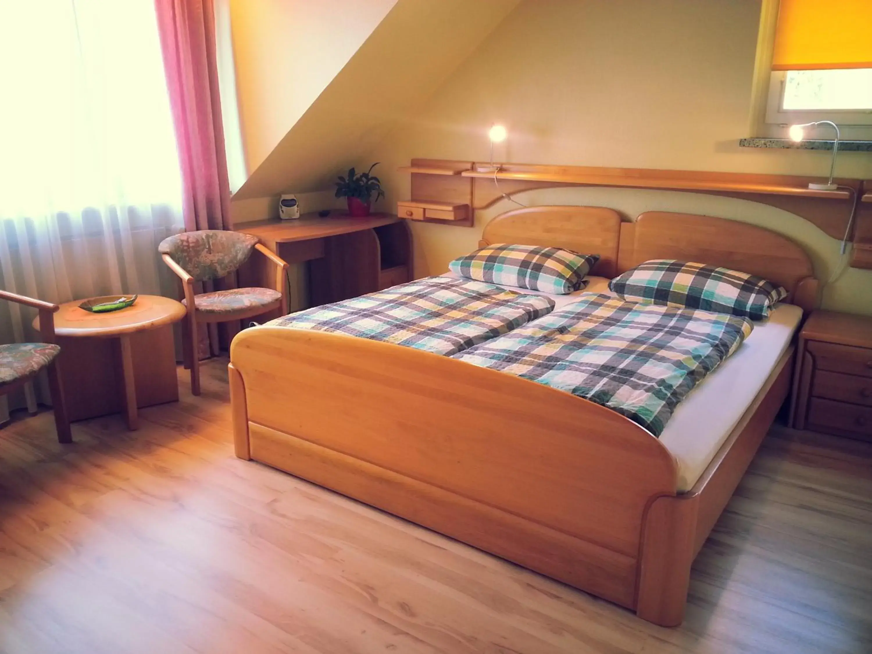 Photo of the whole room, Bed in Naturkost-Hotel Harz