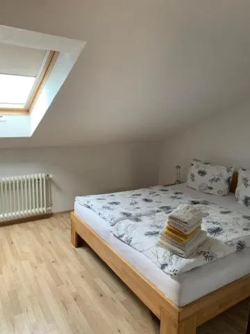 Bedroom, Bed in Naturkost-Hotel Harz