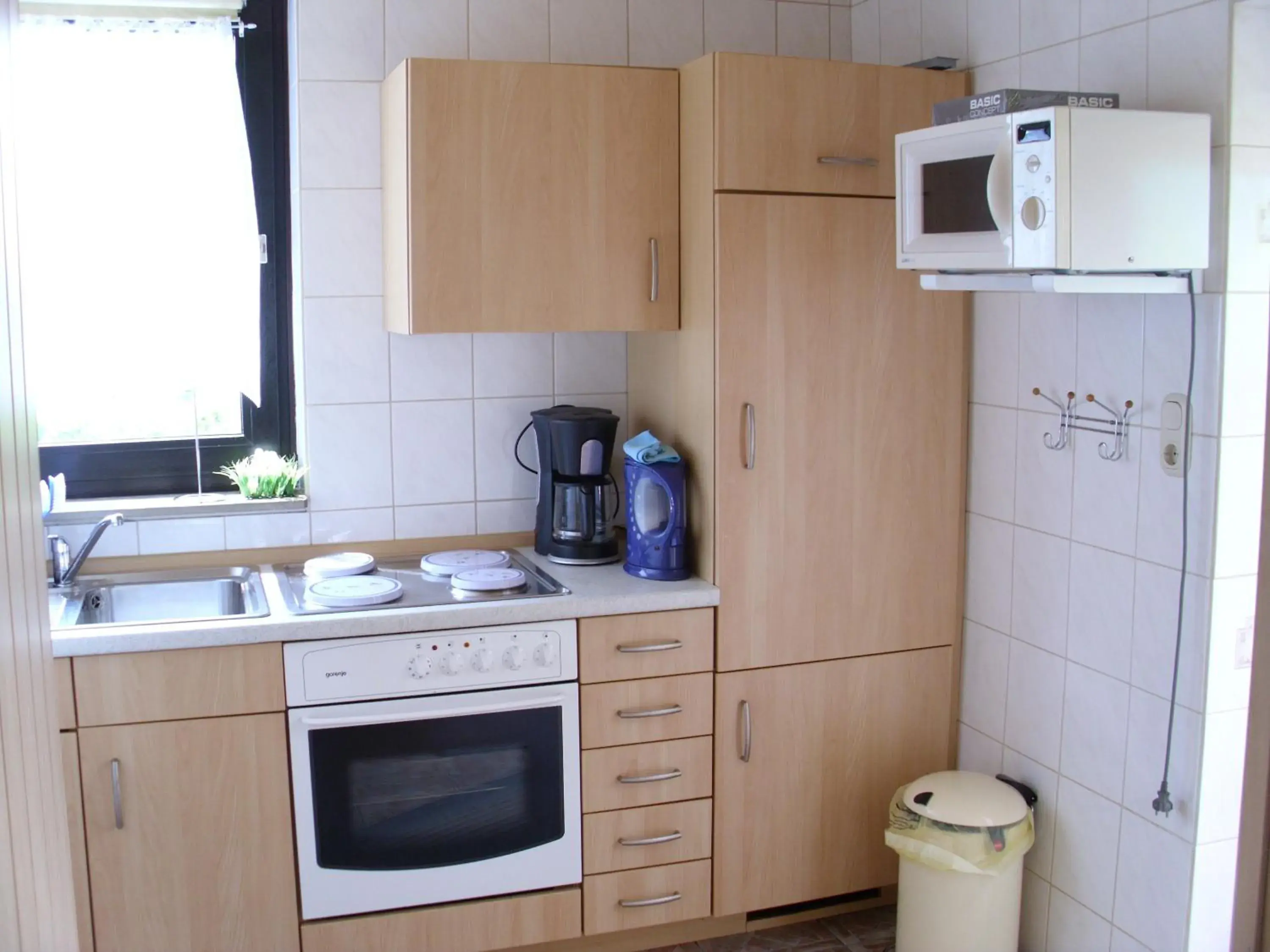 Kitchen/Kitchenette in Naturkost-Hotel Harz