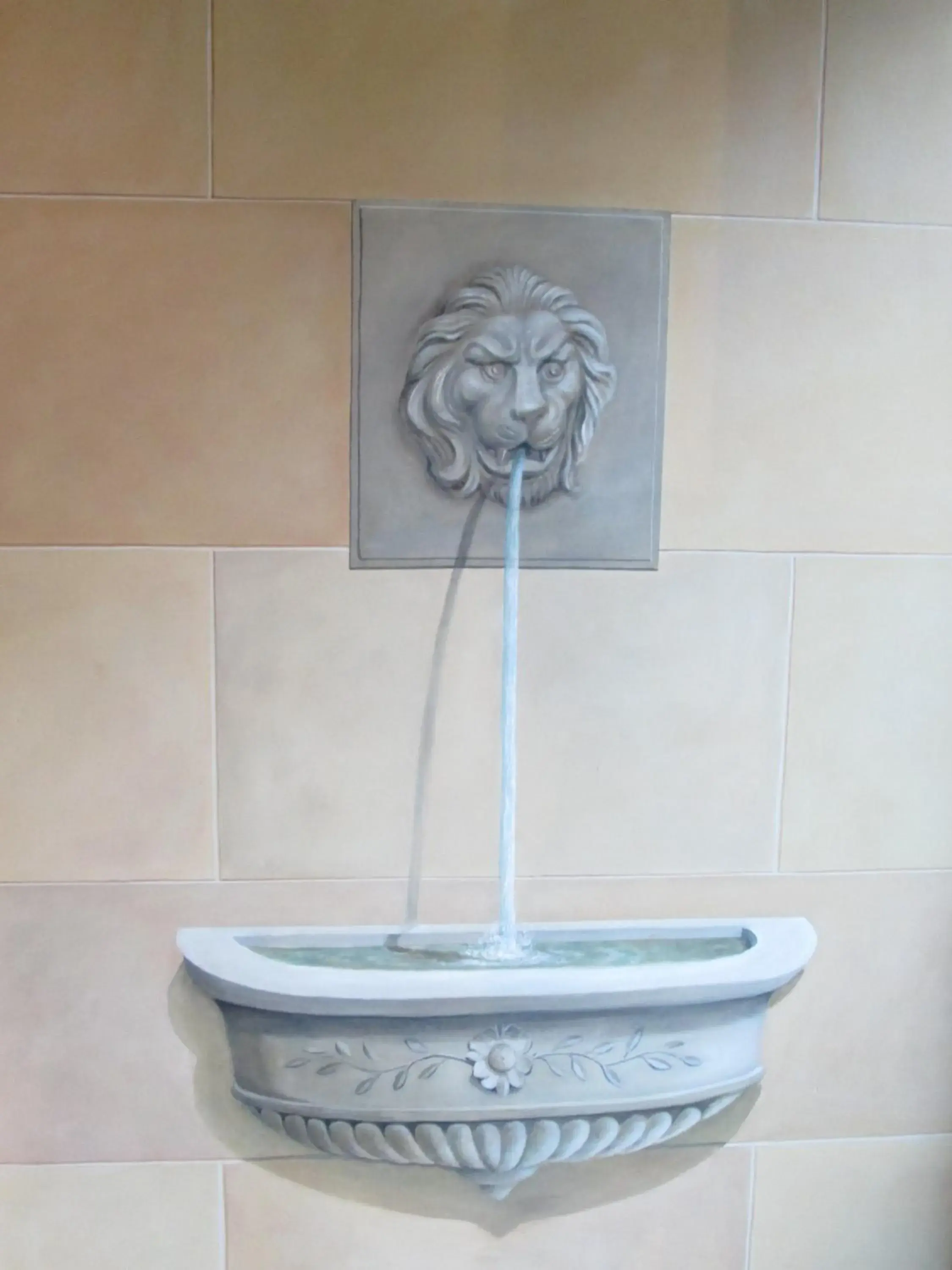 Decorative detail, Bathroom in Naturkost-Hotel Harz