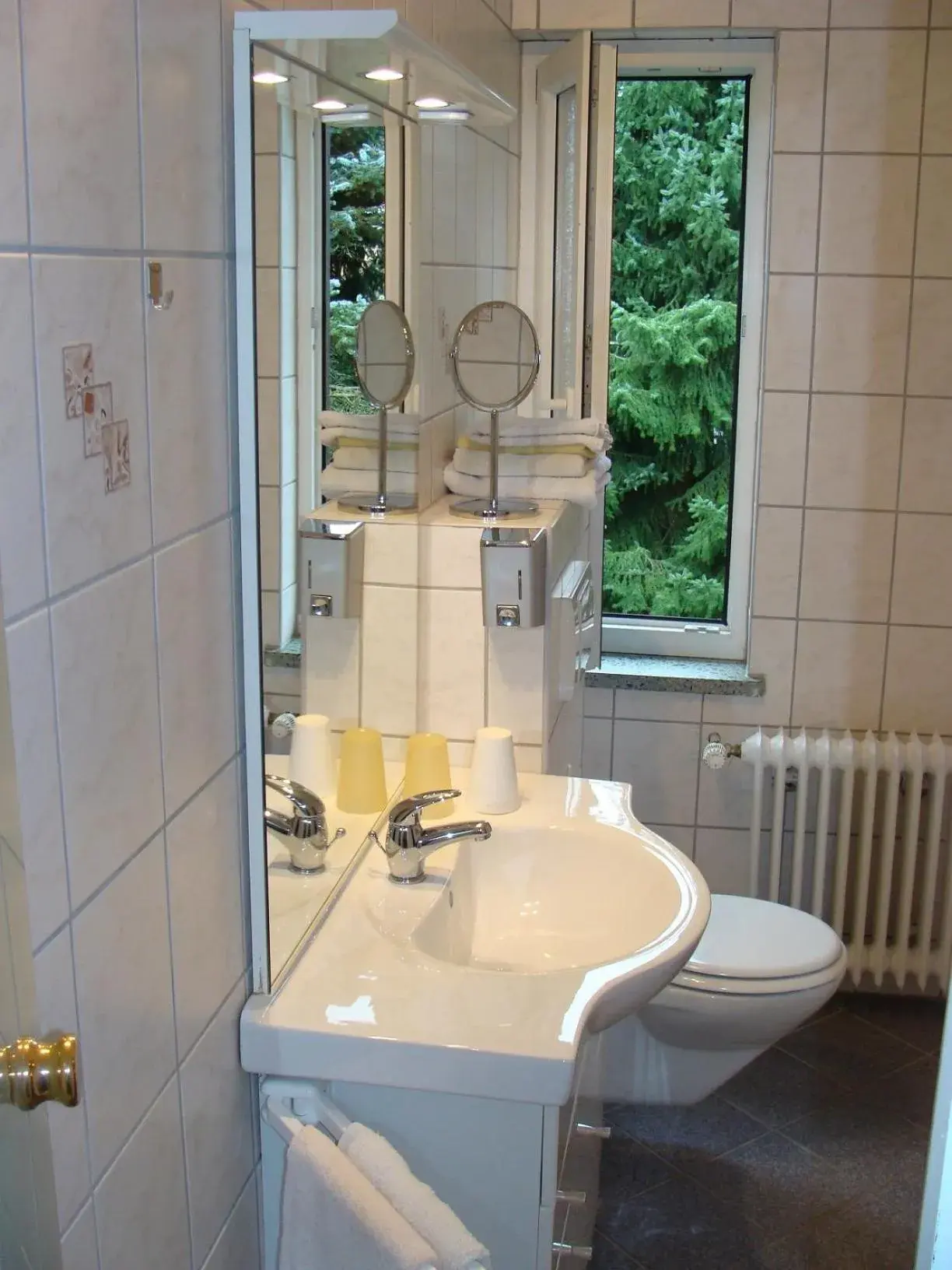 Bathroom in Naturkost-Hotel Harz