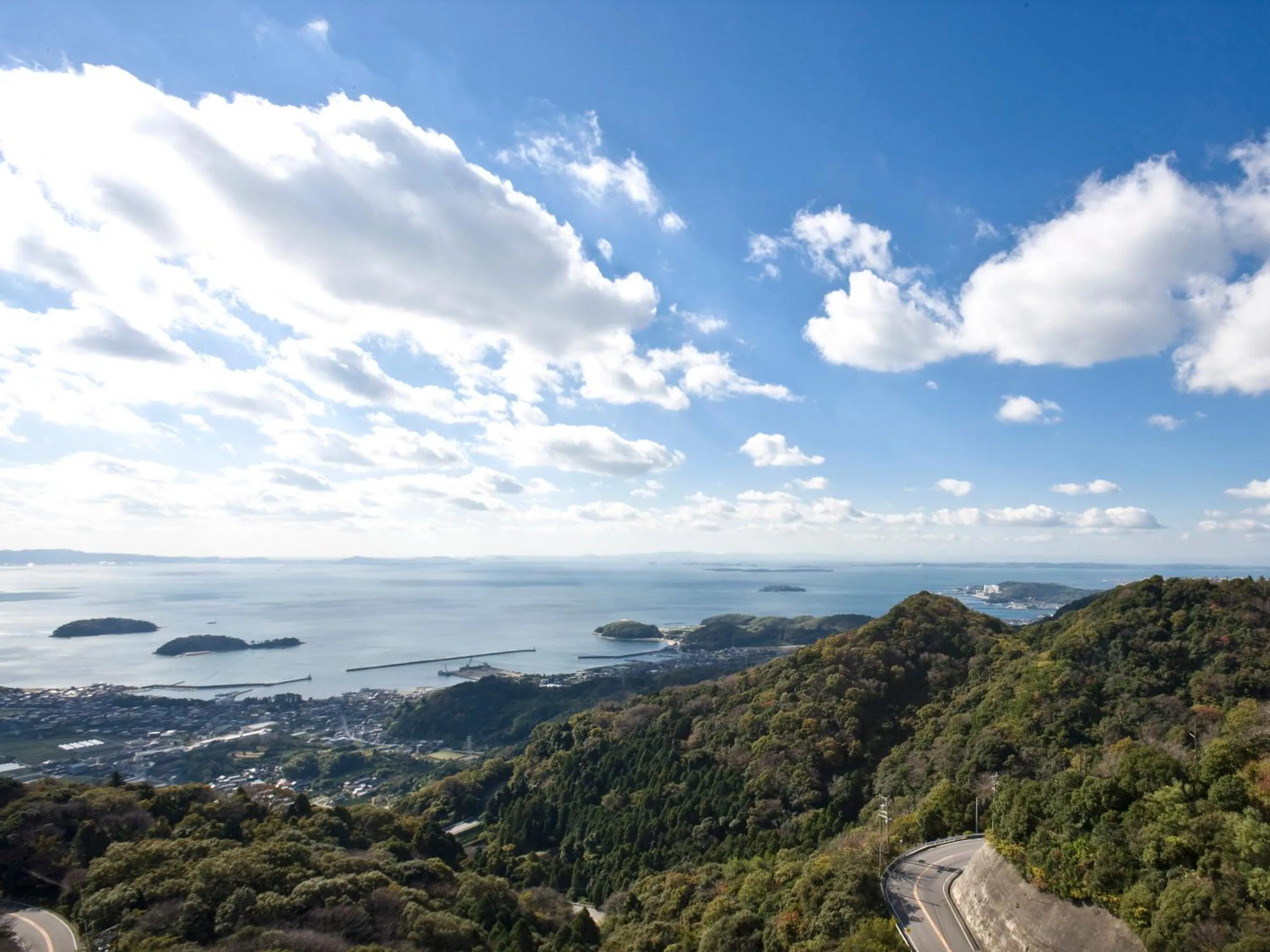 Natural landscape in Gamagori Onsenkyo Mikawa Bay Hills Hotel