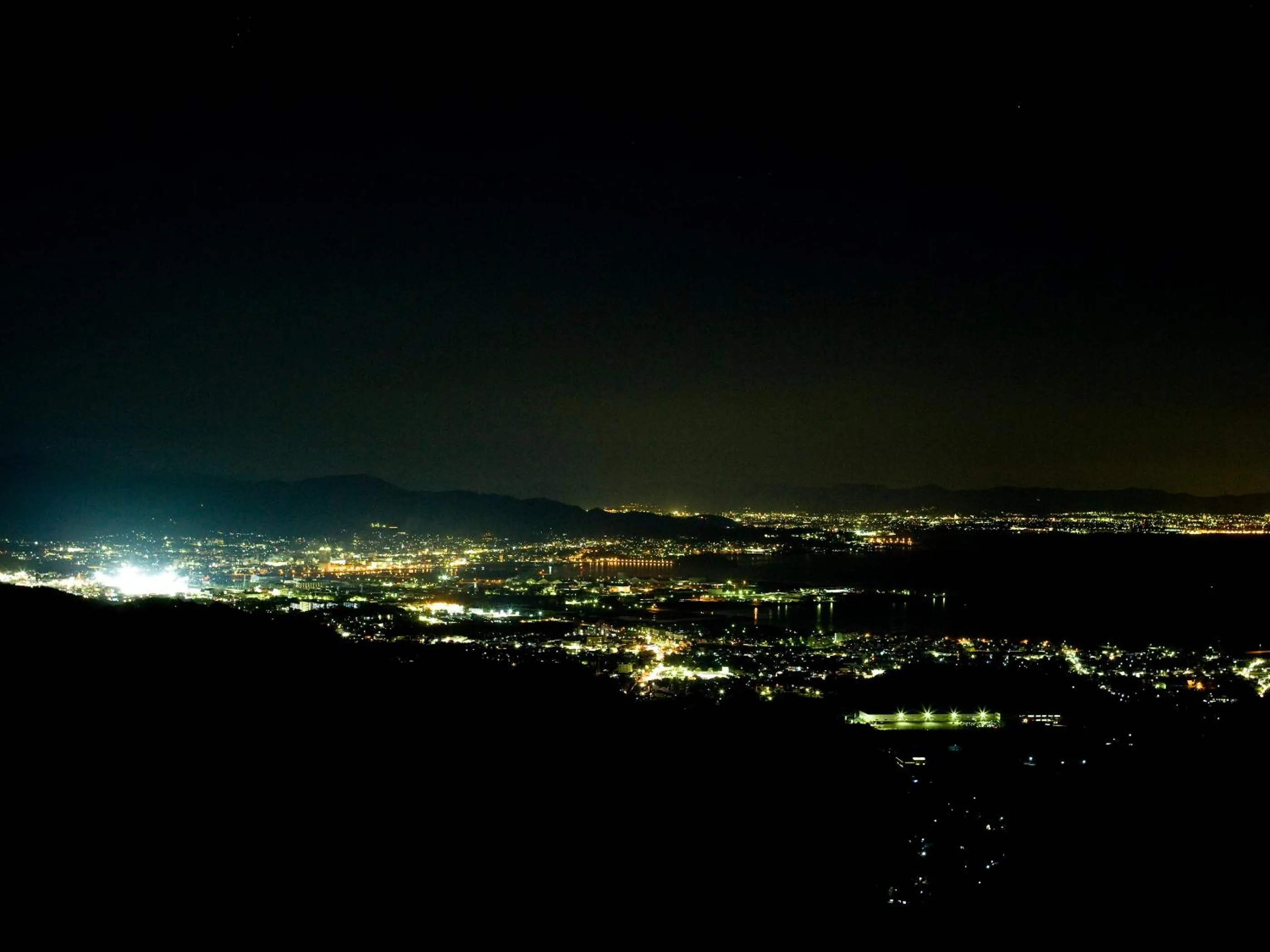 Night in Gamagori Onsenkyo Mikawa Bay Hills Hotel
