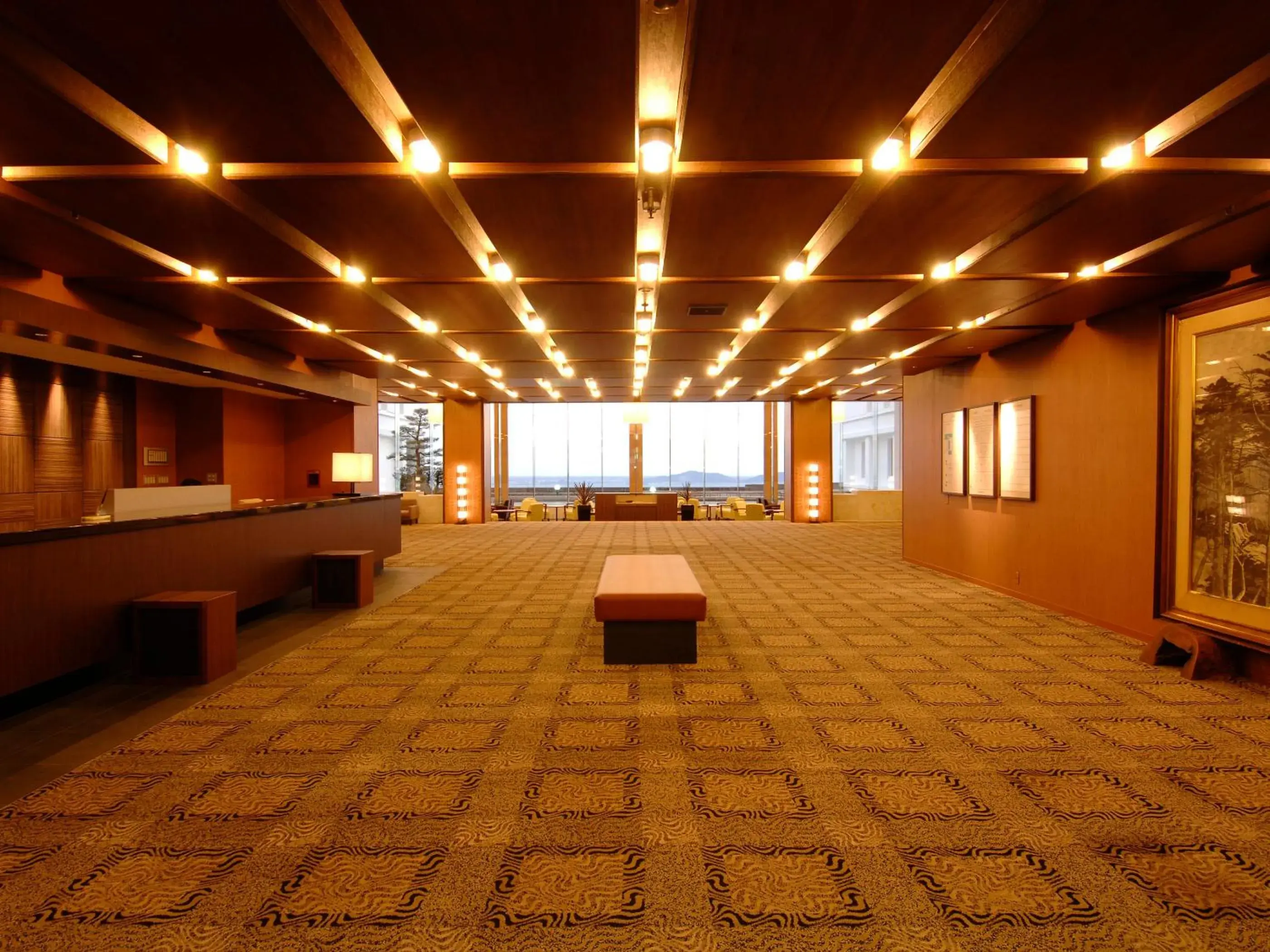 Lobby or reception in Gamagori Onsenkyo Mikawa Bay Hills Hotel Lobby or reception in Gamagori Onsenkyo Mikawa Bay Hills Hotel