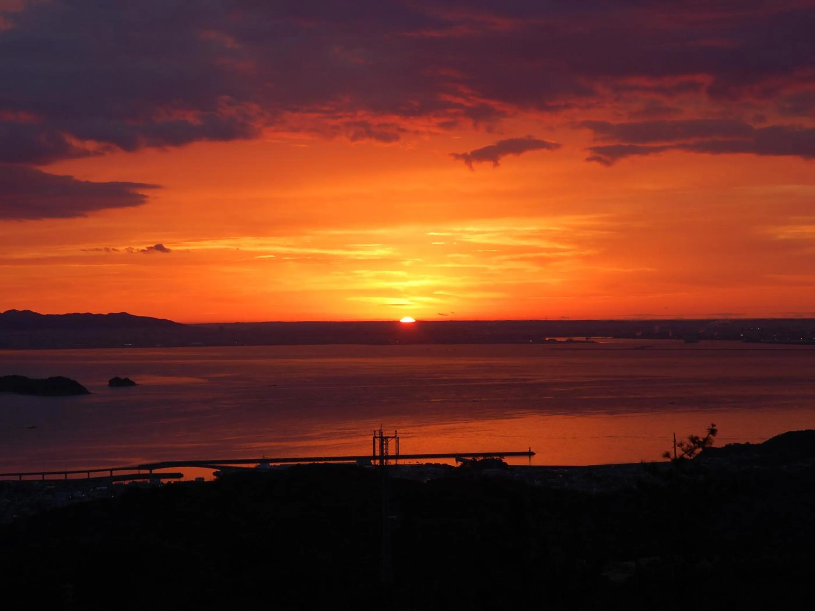 Natural landscape in Gamagori Onsenkyo Mikawa Bay Hills Hotel