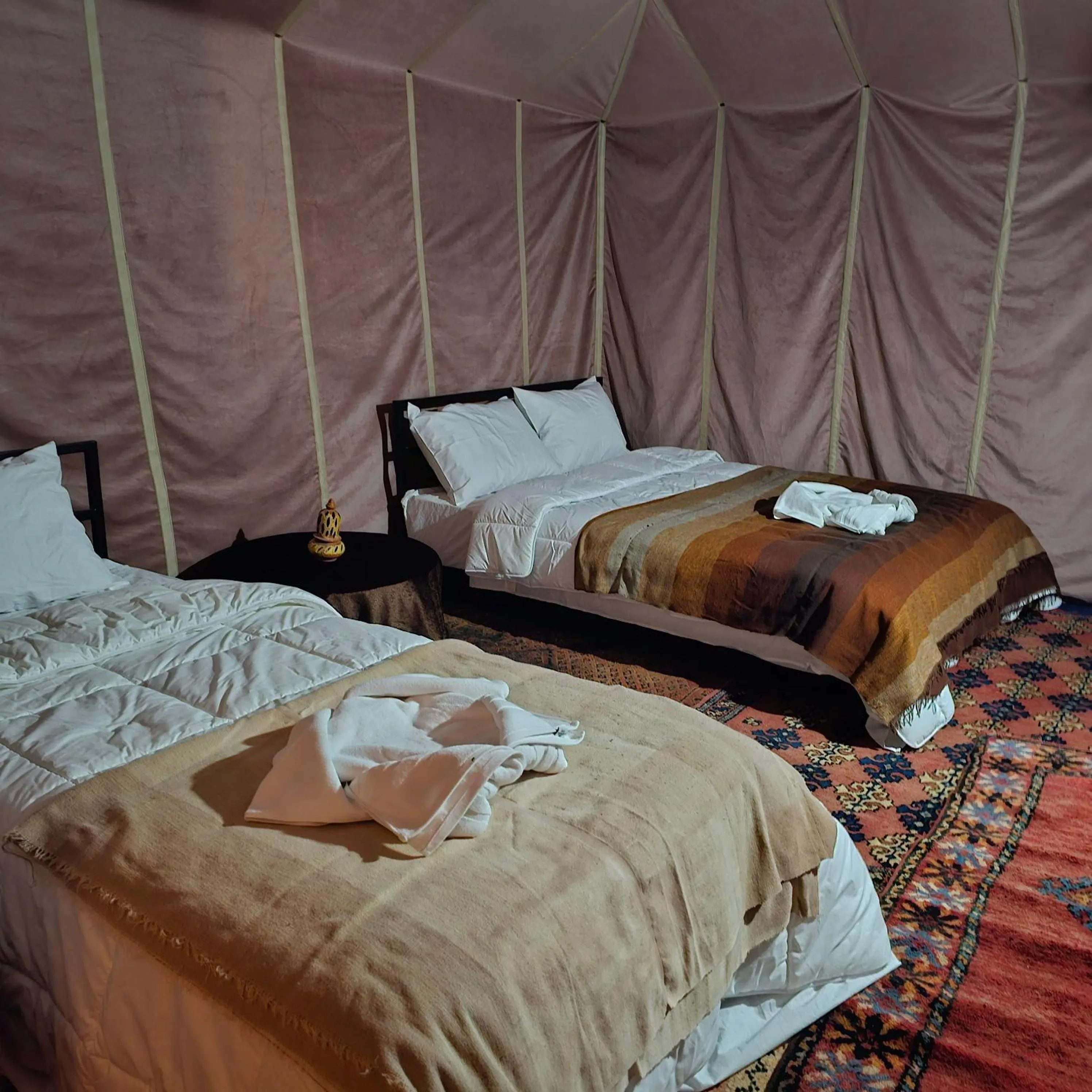 Bed in Bivouac Joudour Sahara