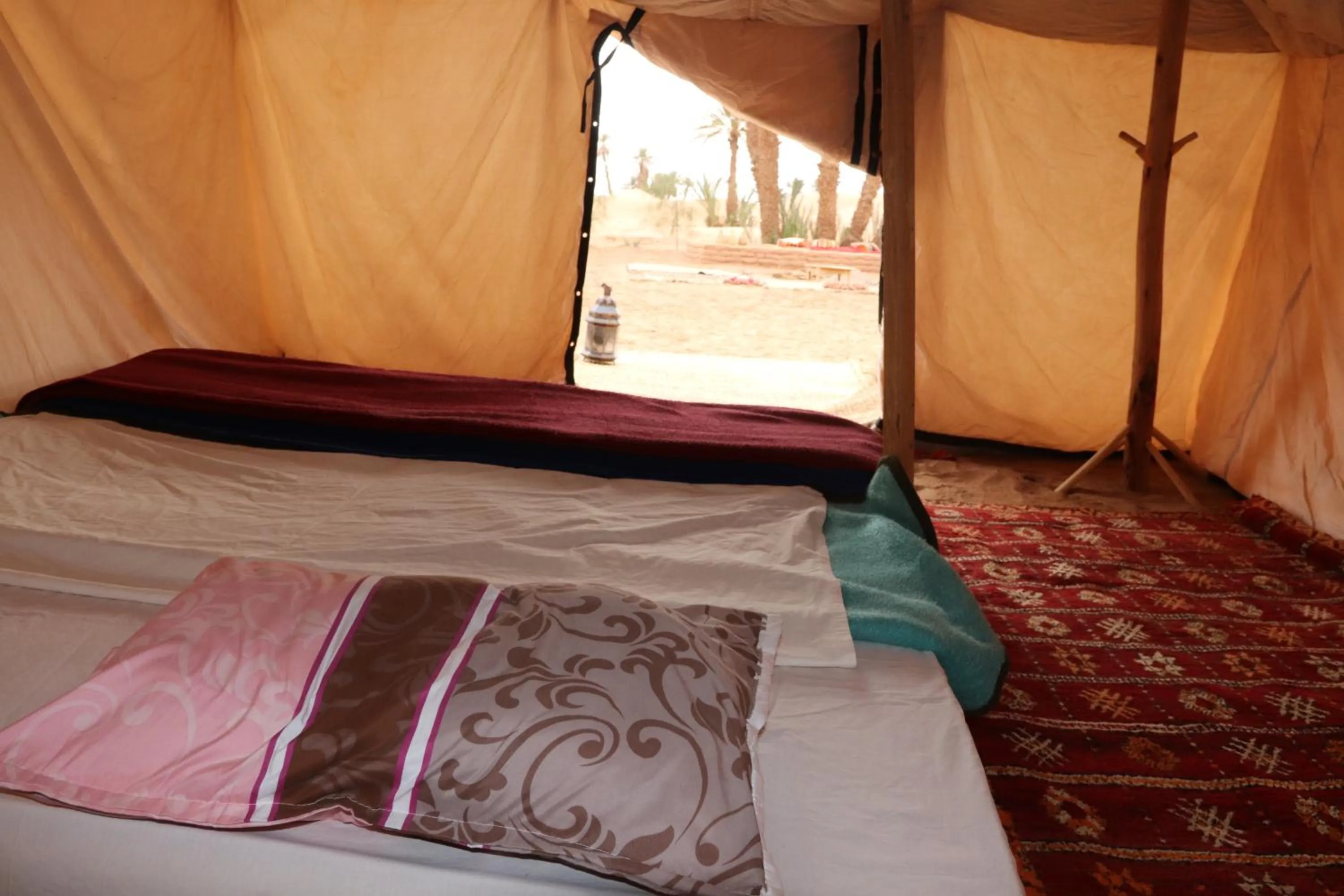 Bed in Bivouac Joudour Sahara