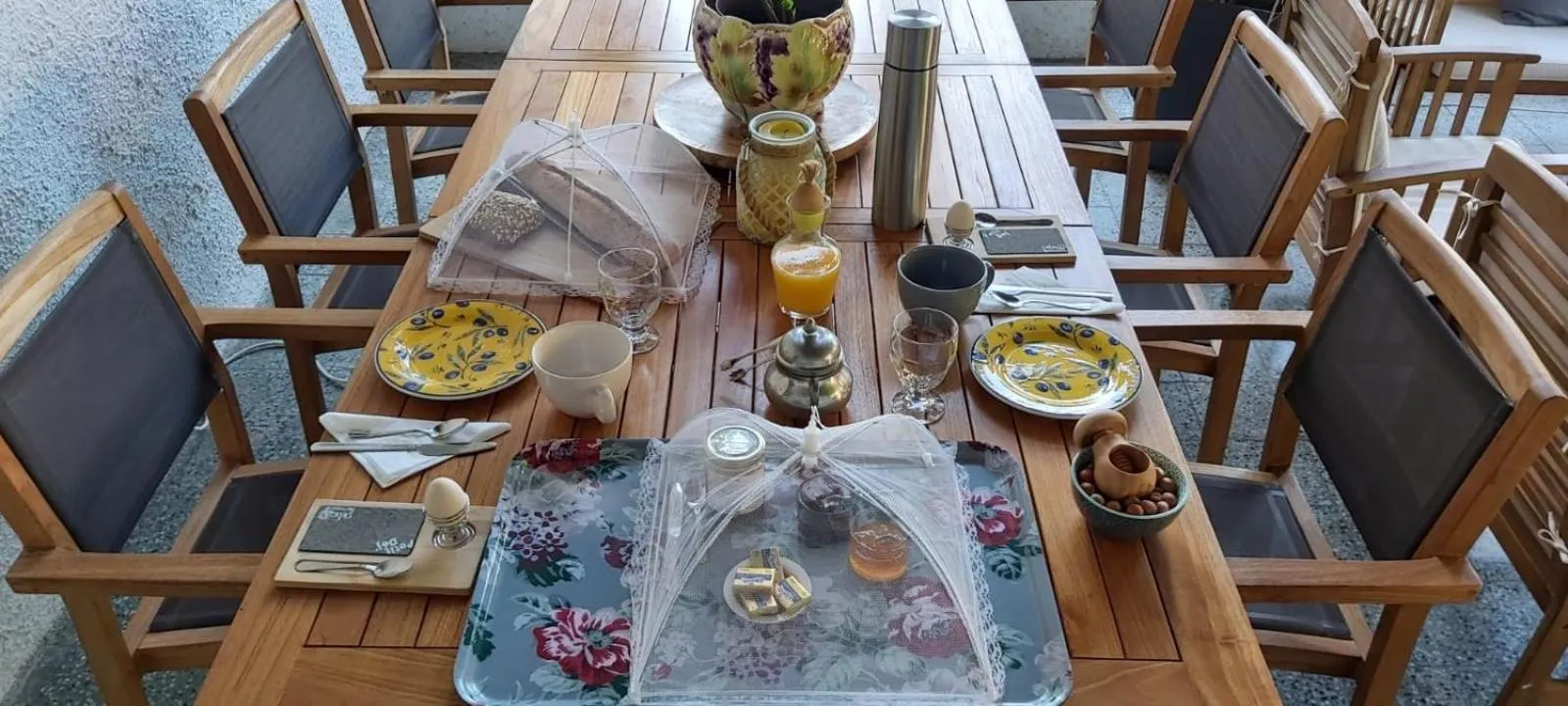 Breakfast in Les Eygletières