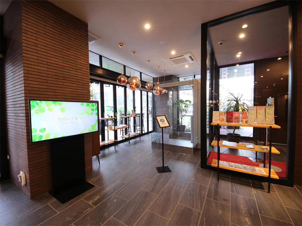 Lobby or reception in At Inn Hotel Toyotashi Eki
