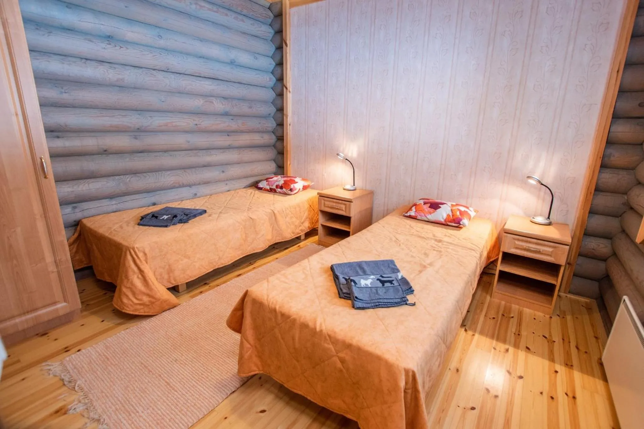 Bed in Villa Mertala