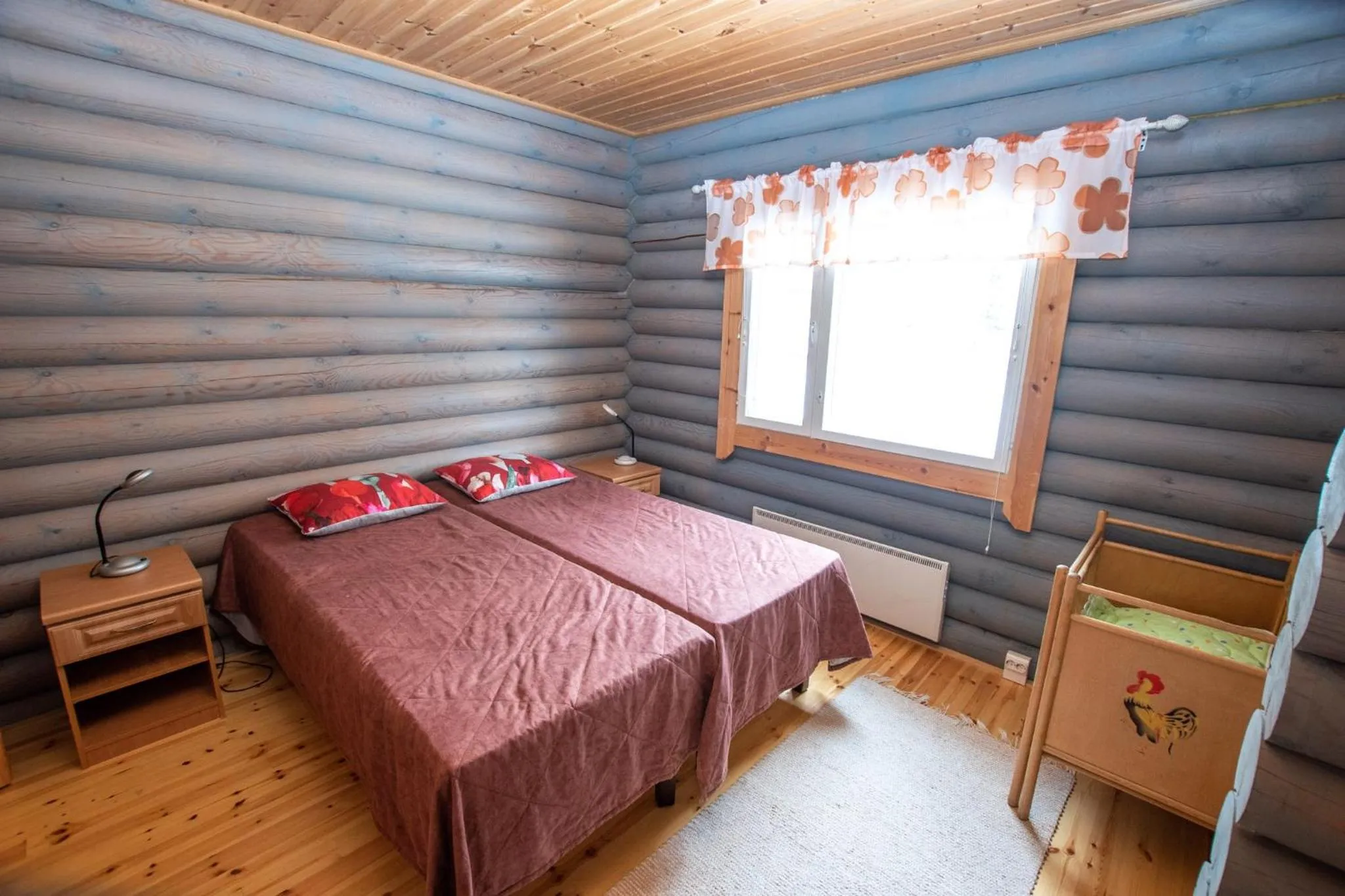 Bed in Villa Mertala