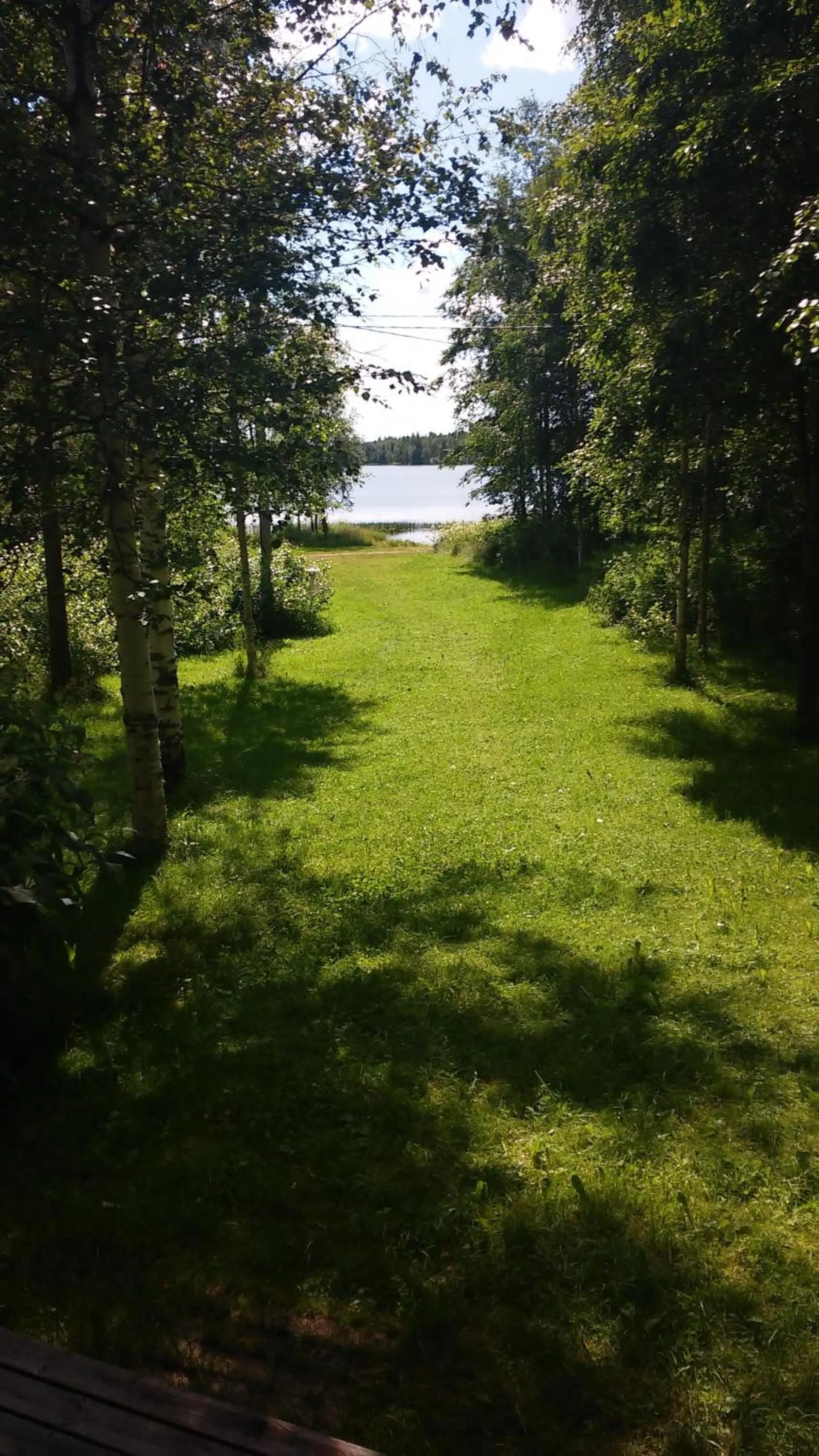 Lake view in Villa Mertala