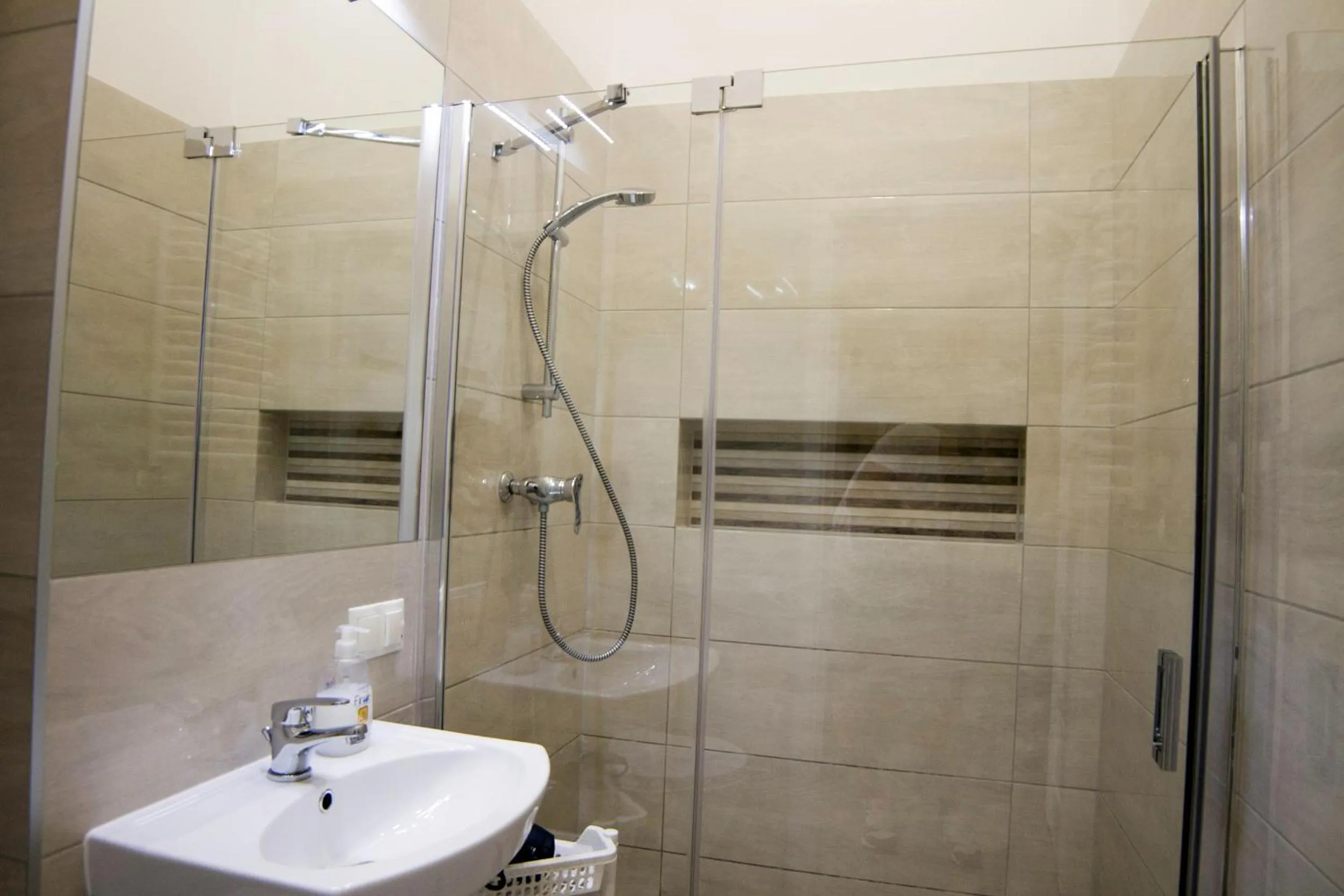 Shower in Dream Hostel & Apartments