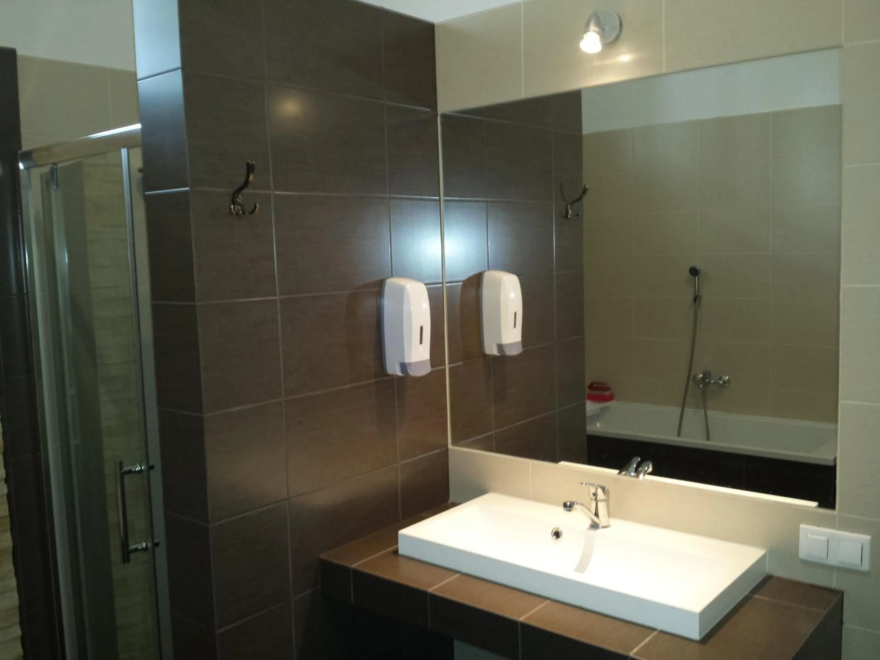 Shower in Dream Hostel & Apartments