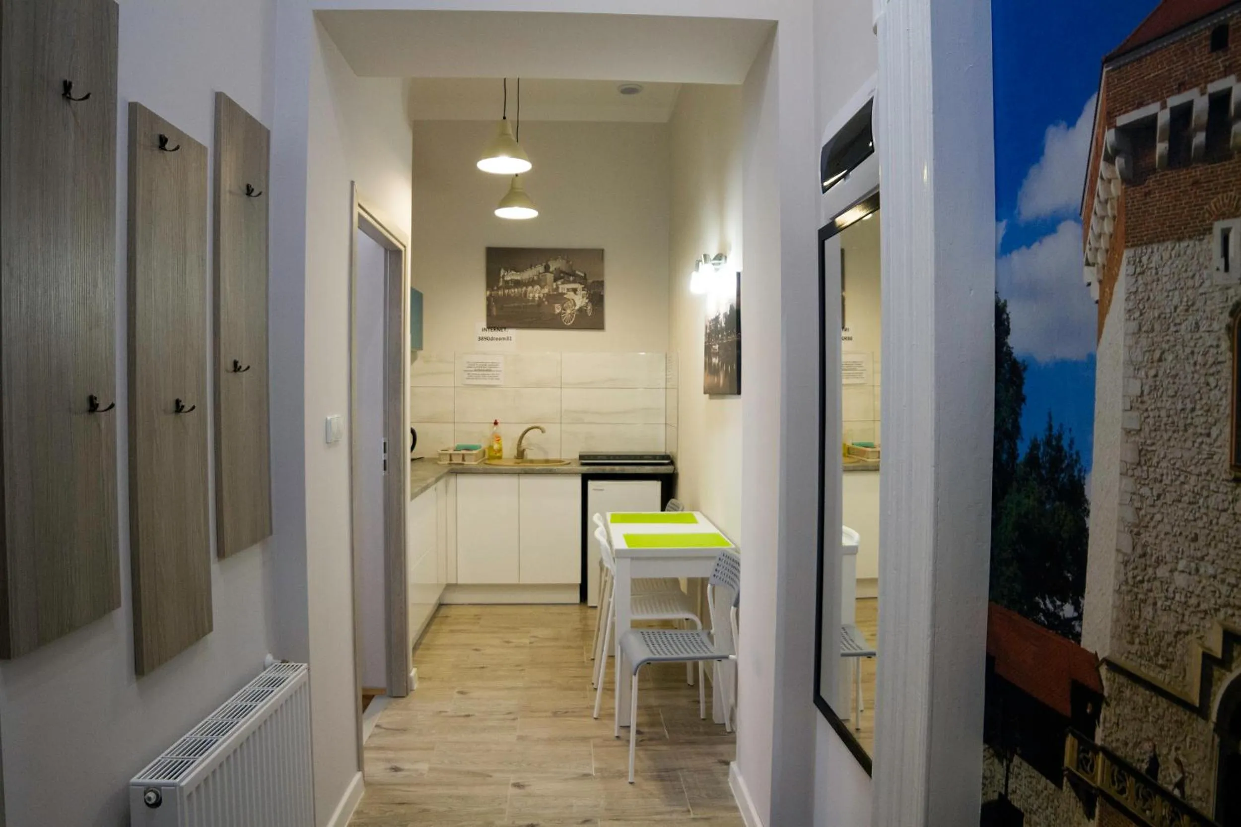 Kitchen or kitchenette in Dream Hostel & Apartments