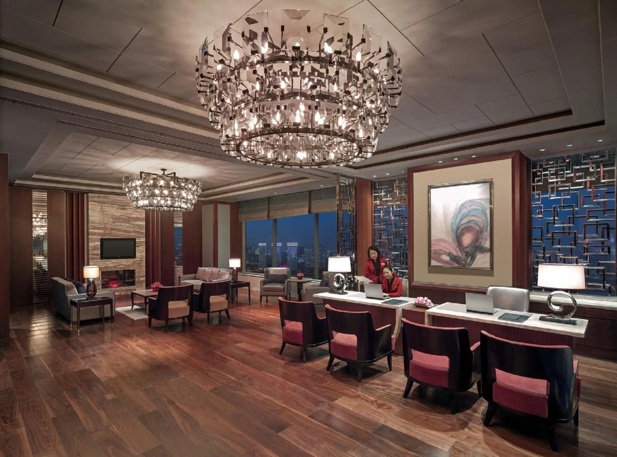 Seating area in Shangri-La Shenyang