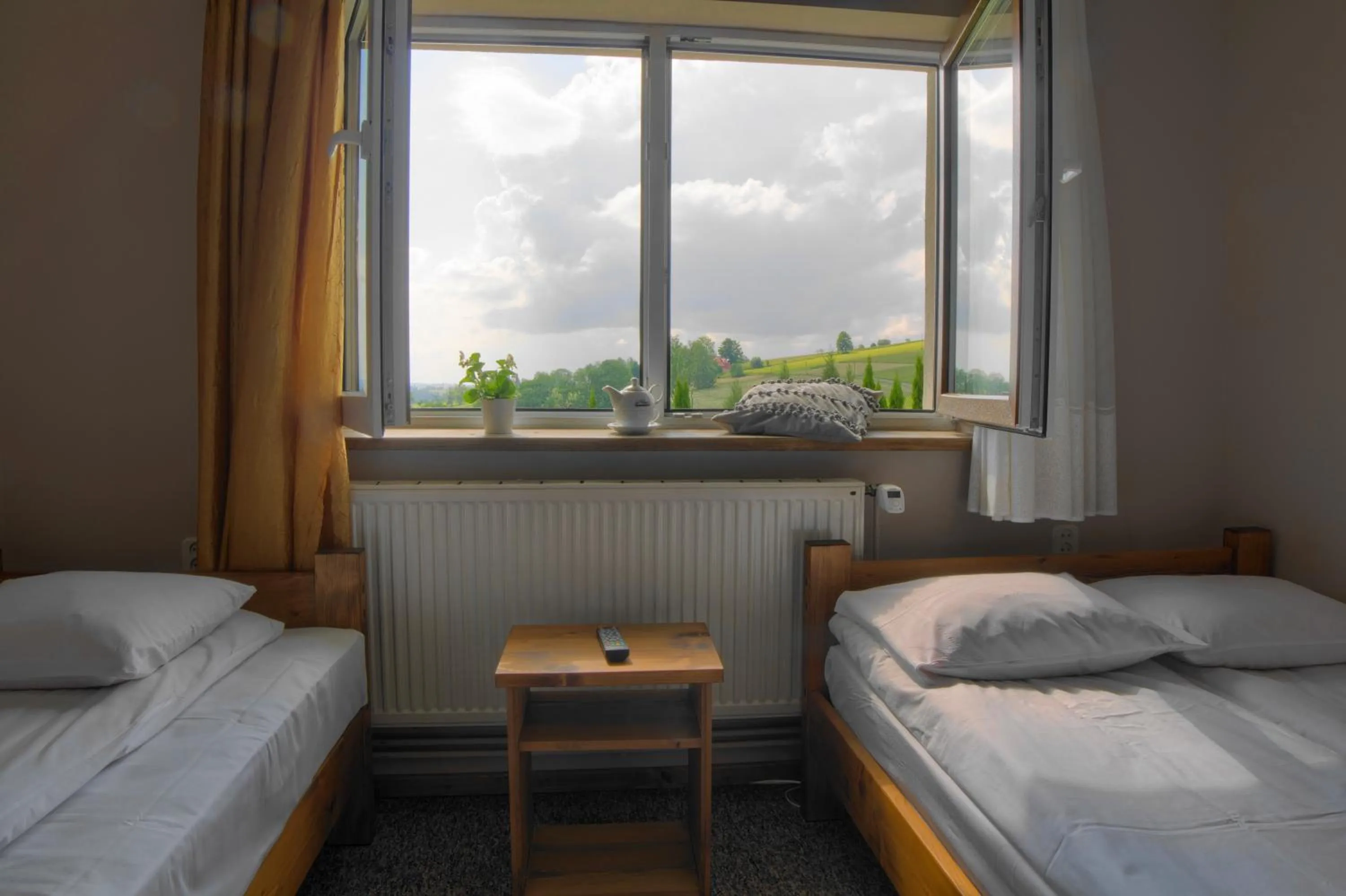 Bed in Ośrodek Wypoczynkowy u Bartka