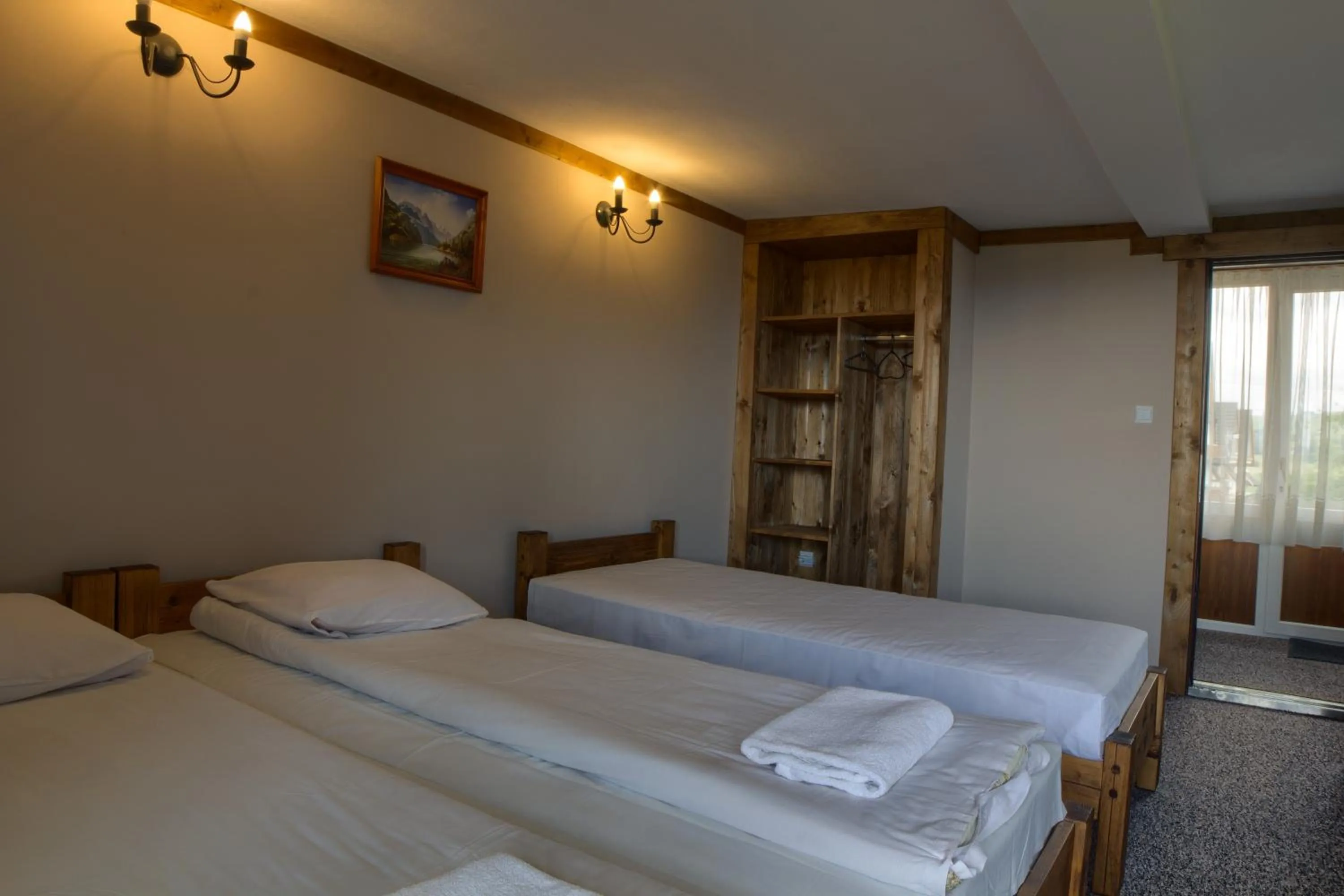 Bed in Ośrodek Wypoczynkowy u Bartka