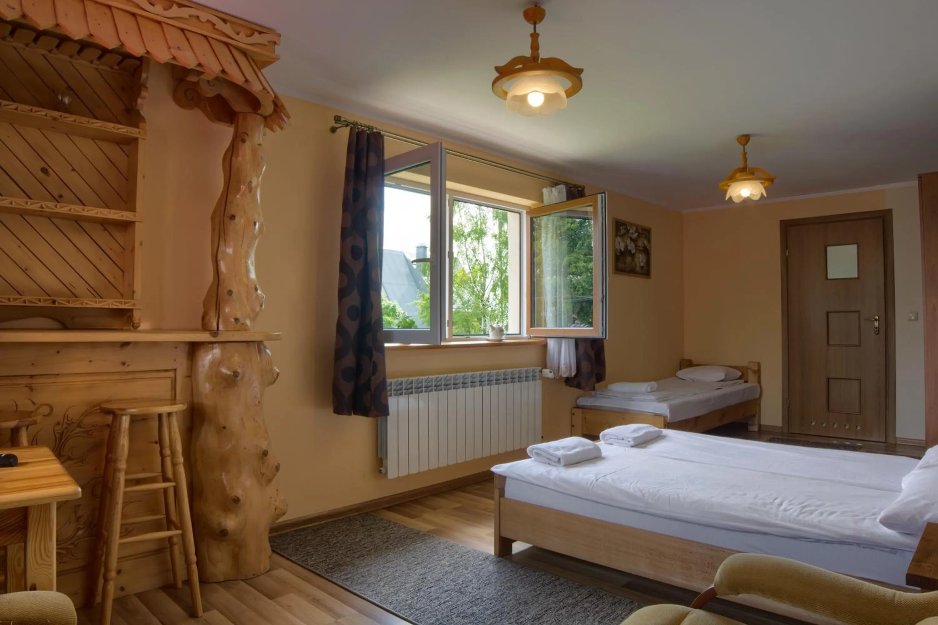 Bed in Ośrodek Wypoczynkowy u Bartka