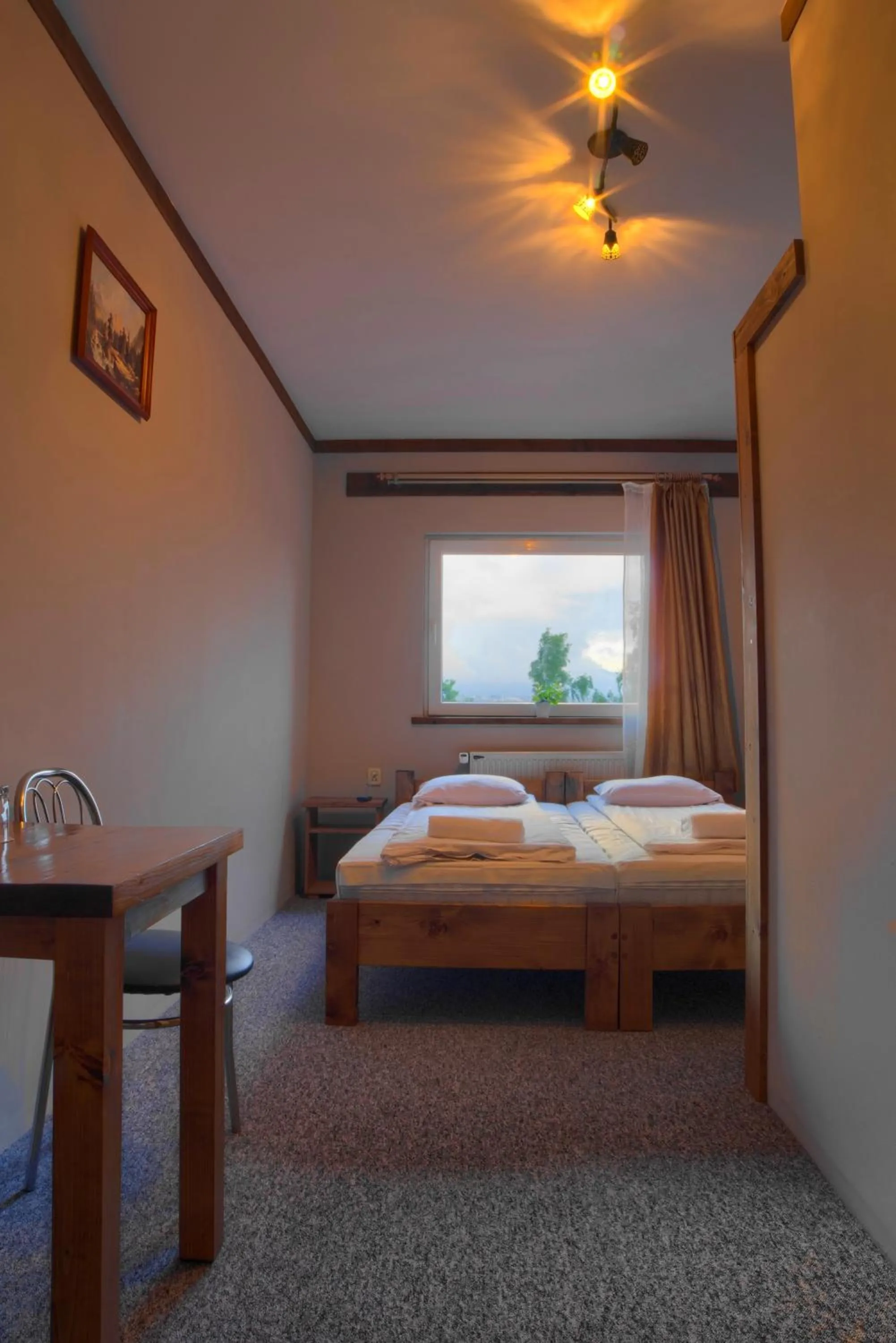 Bed in Ośrodek Wypoczynkowy u Bartka