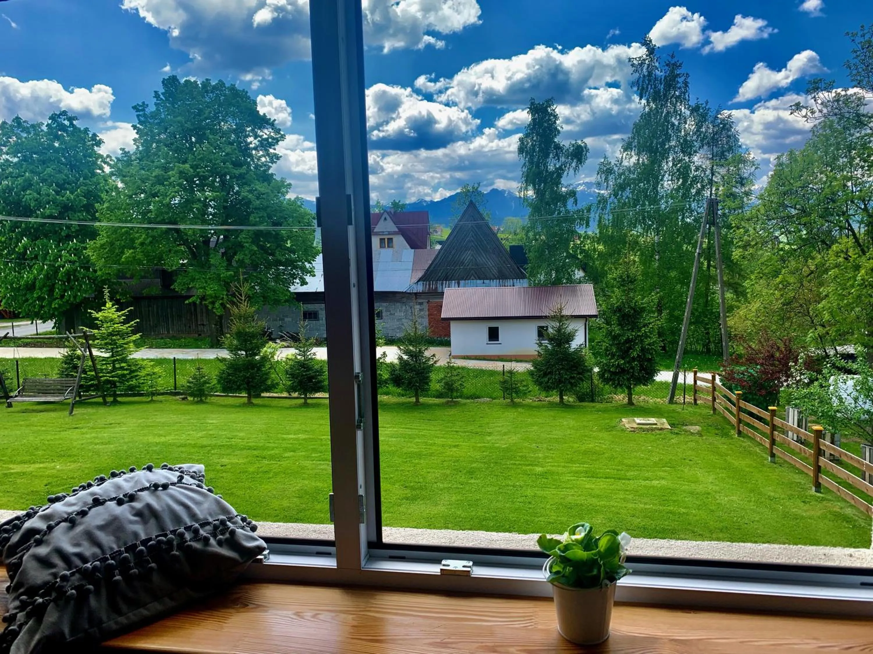 Garden in Ośrodek Wypoczynkowy u Bartka