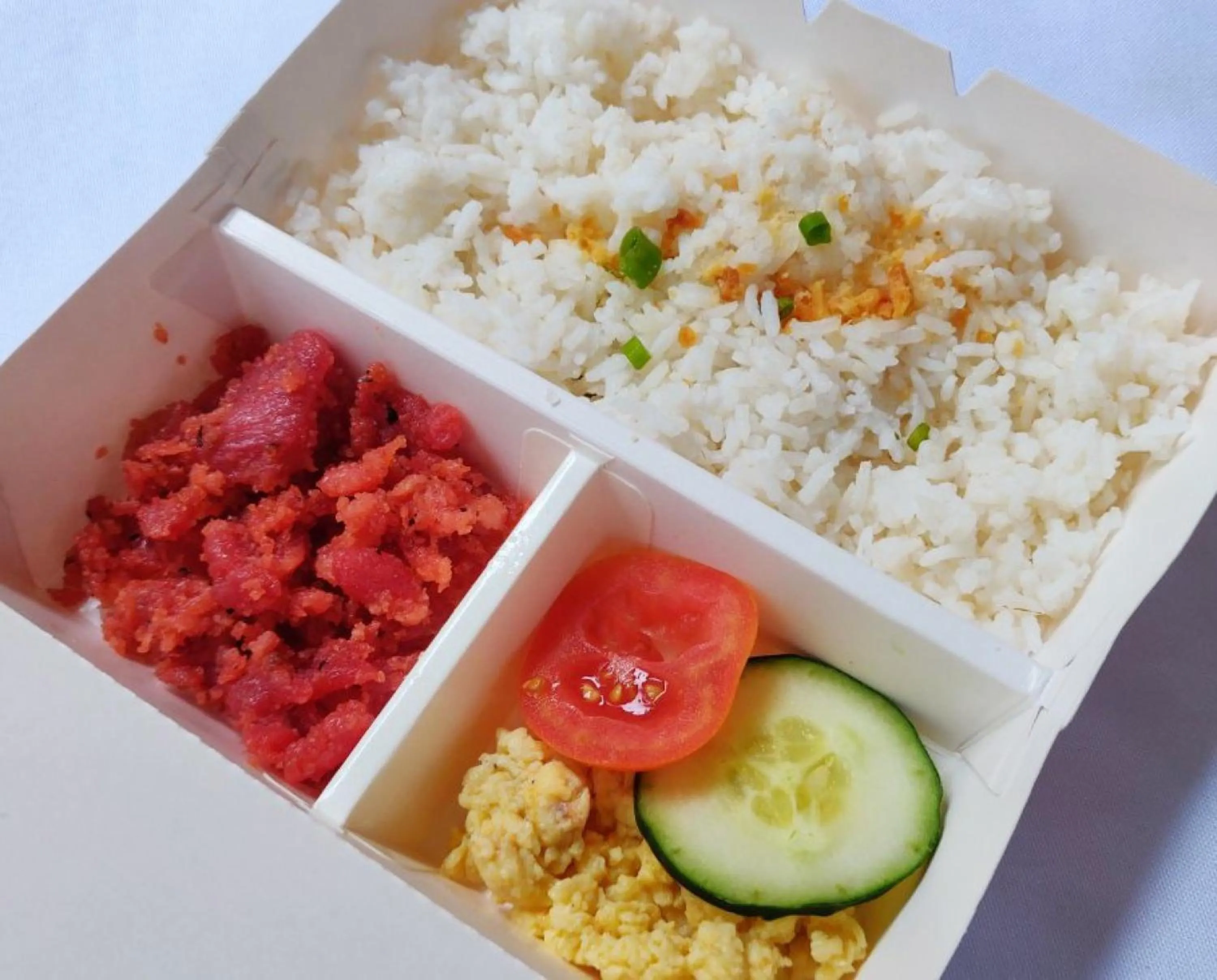 Asian breakfast, Food in RedDoorz Premium @ SMDC Fairview 2