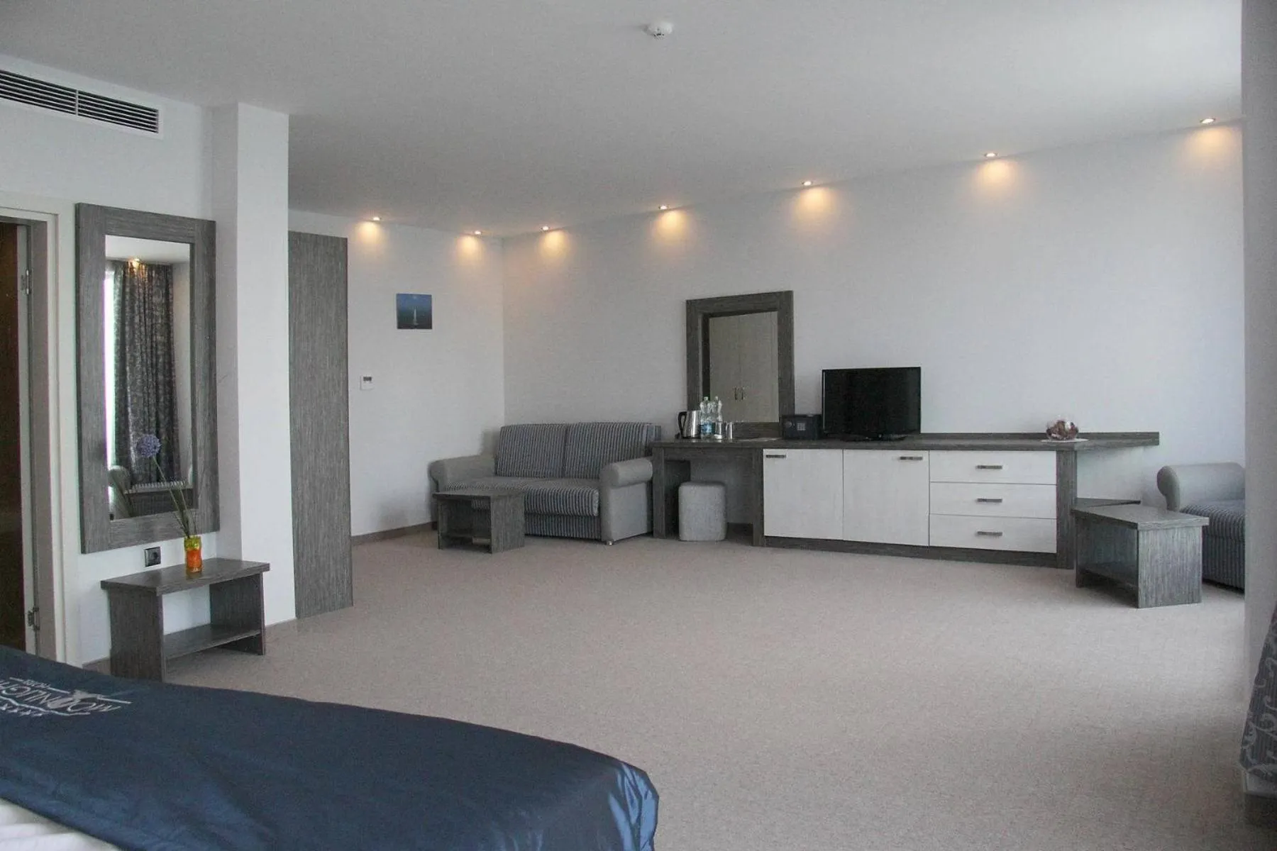 Seating area, Bed in Moonlight Hotel - All Inclusive