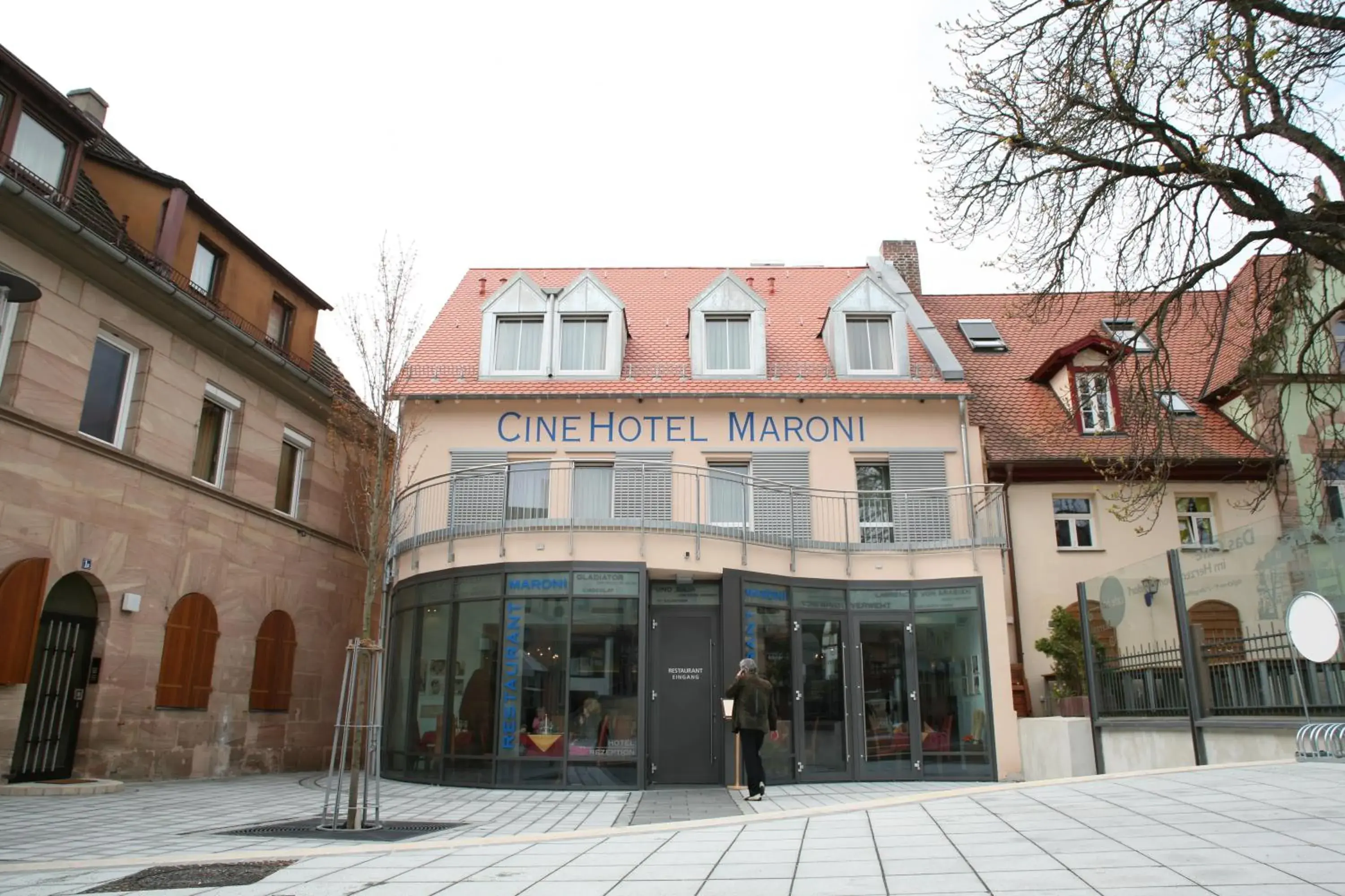 Facade/entrance, Property Building in CineHotel Maroni