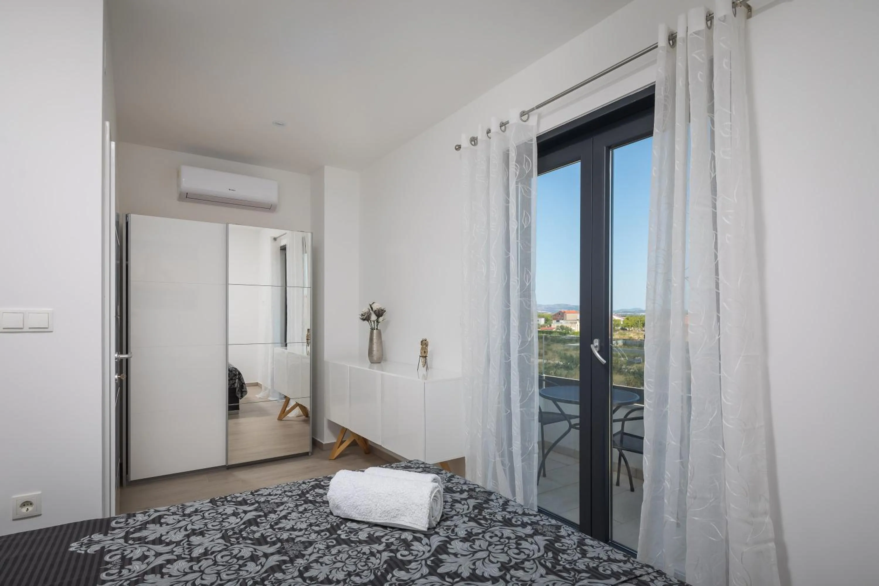 Bed in Villa Bettina