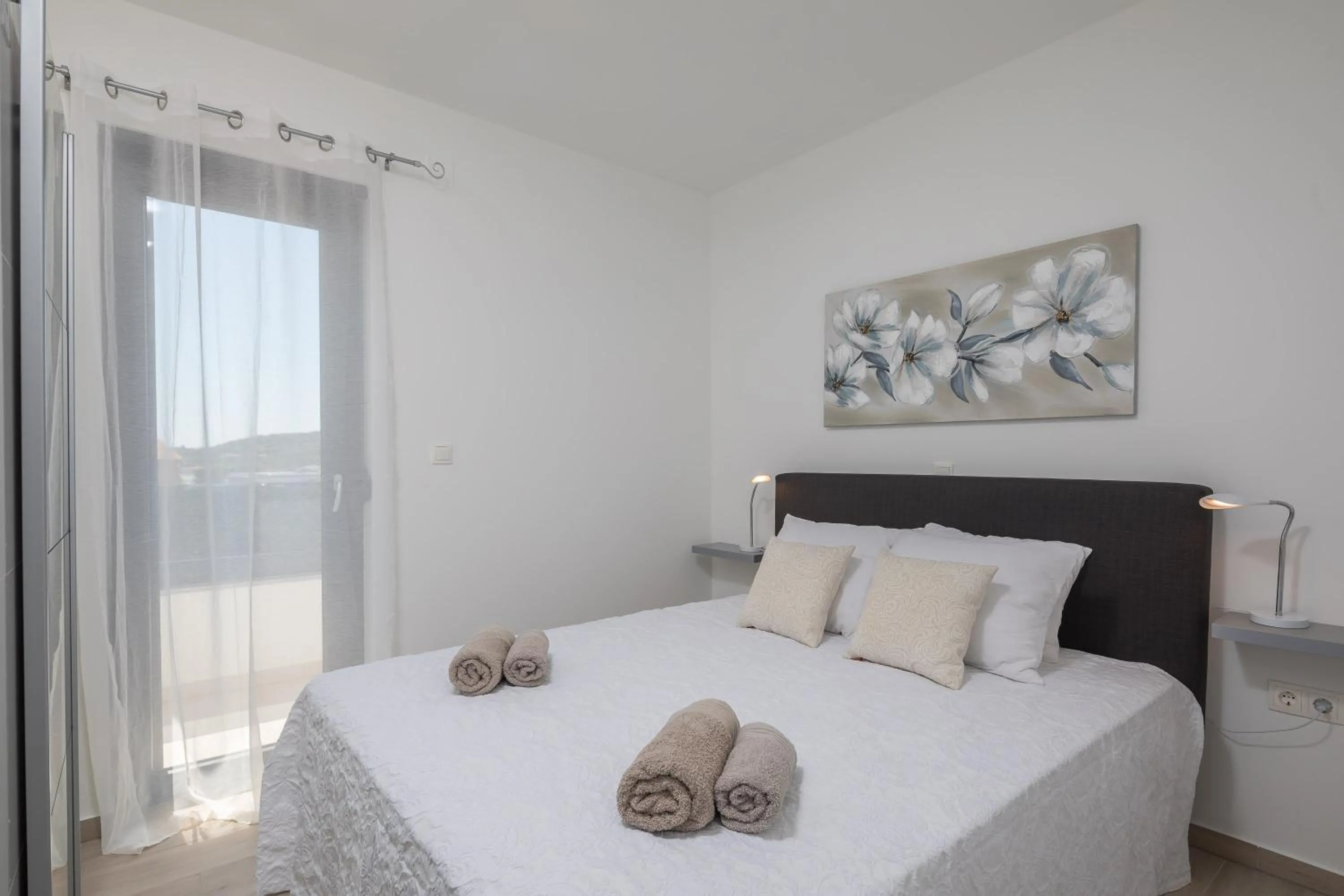 Bed in Villa Bettina