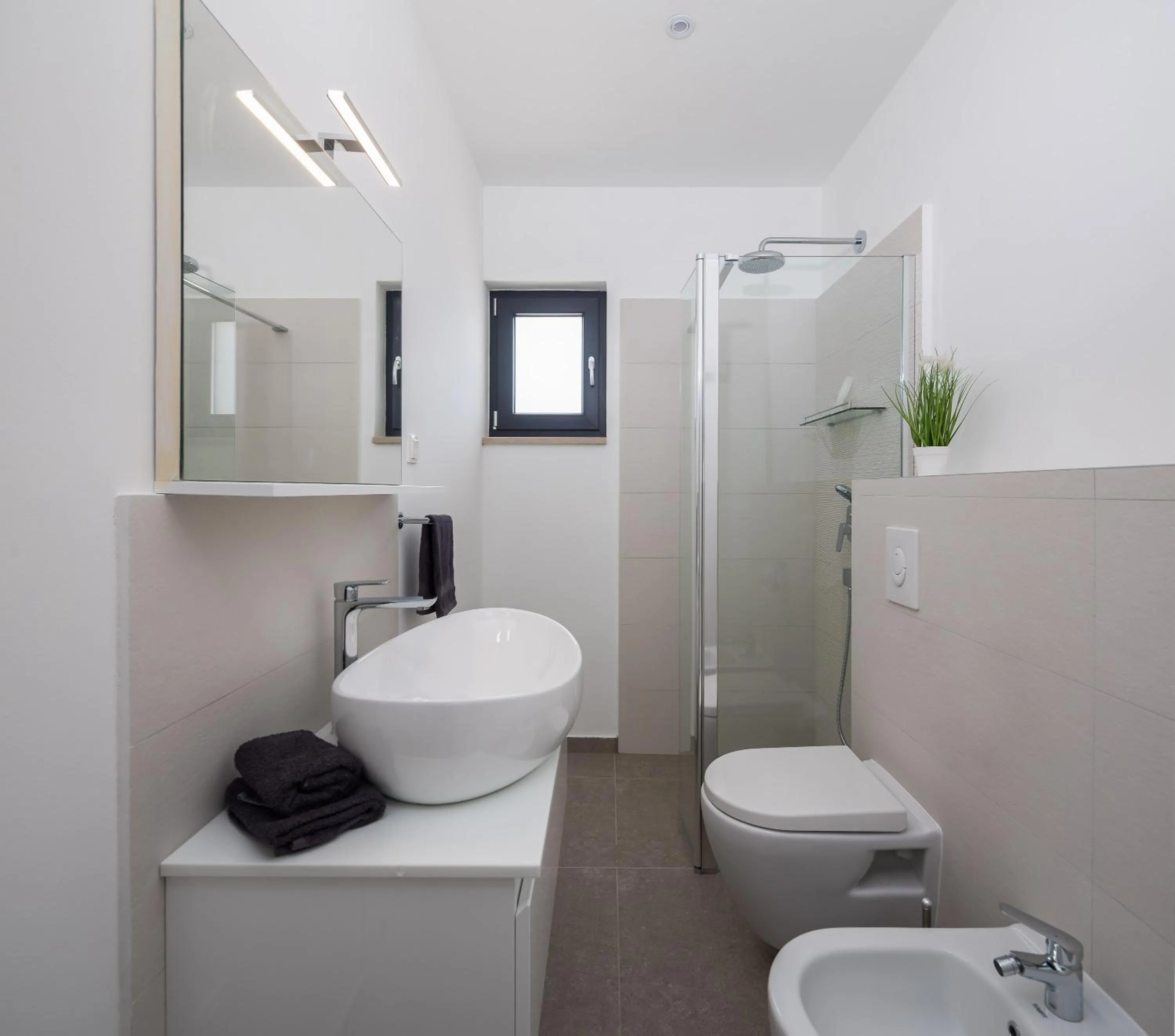 Shower in Villa Bettina