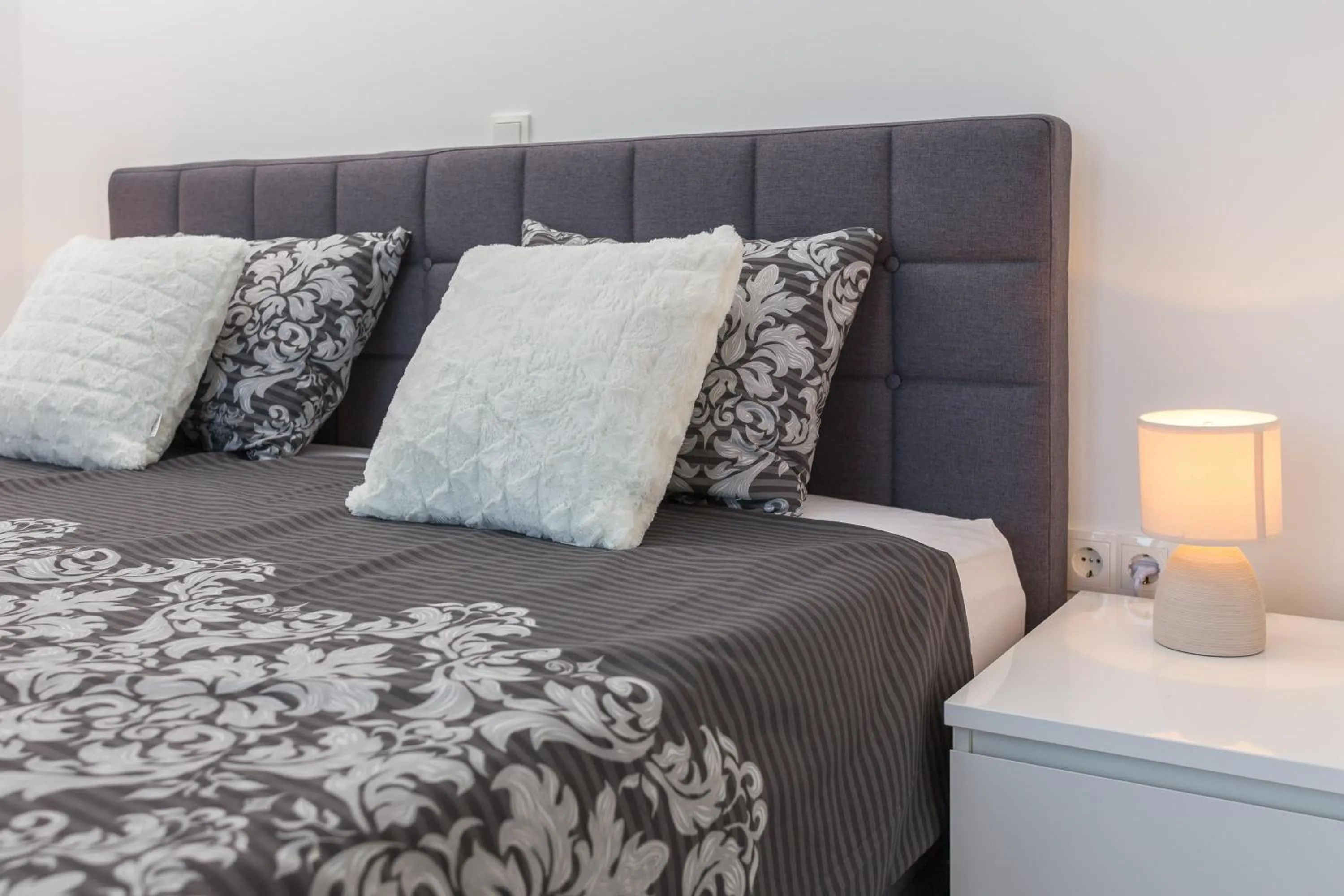 Bed in Villa Bettina