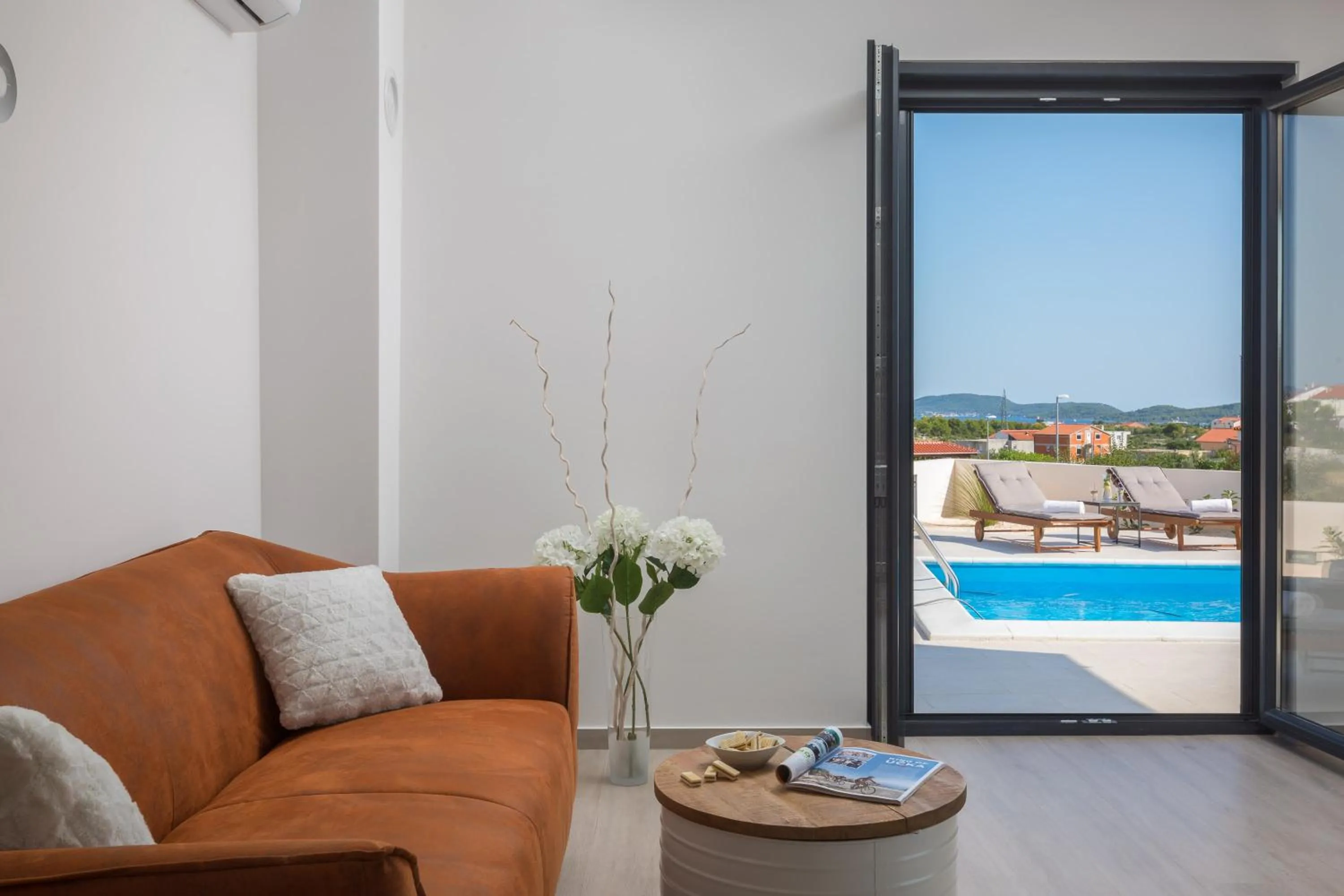 Living room in Villa Bettina