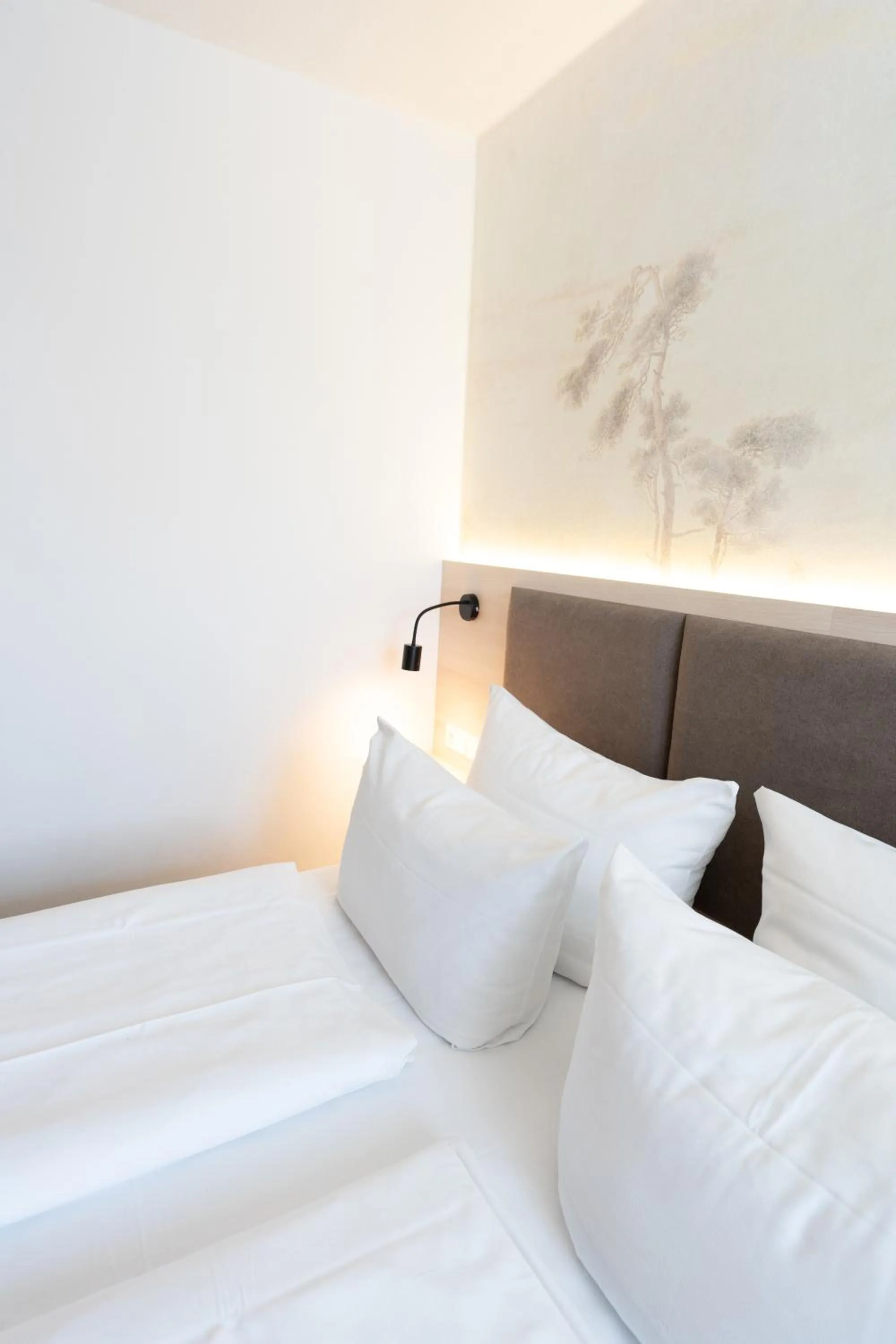 Bed in Taste Smart Hotel Lampertheim