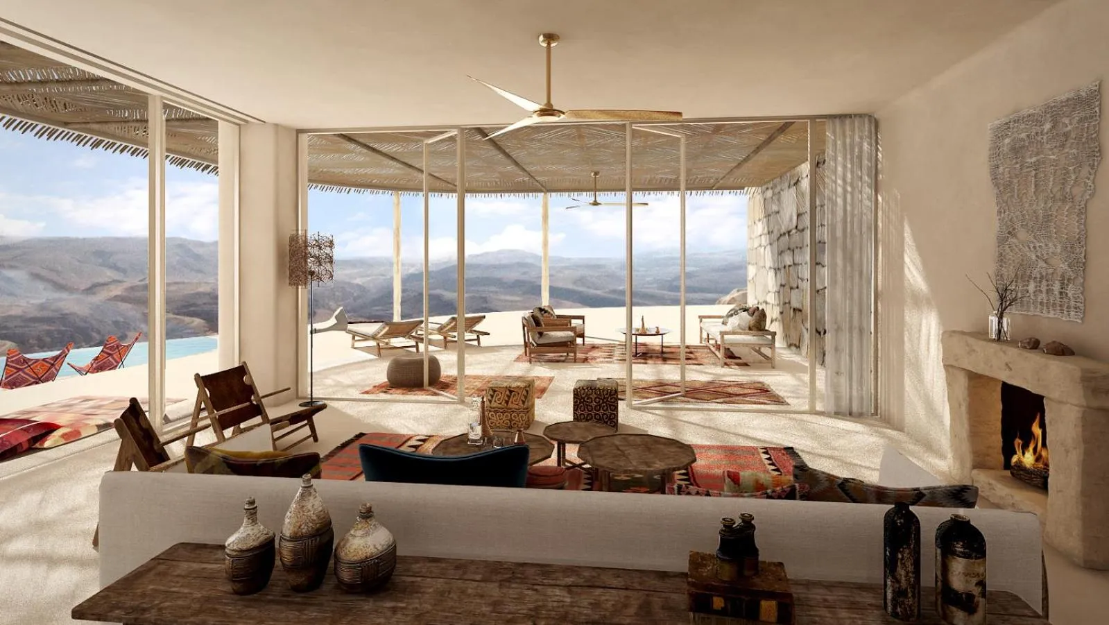 Mountain view in Six Senses Shaharut