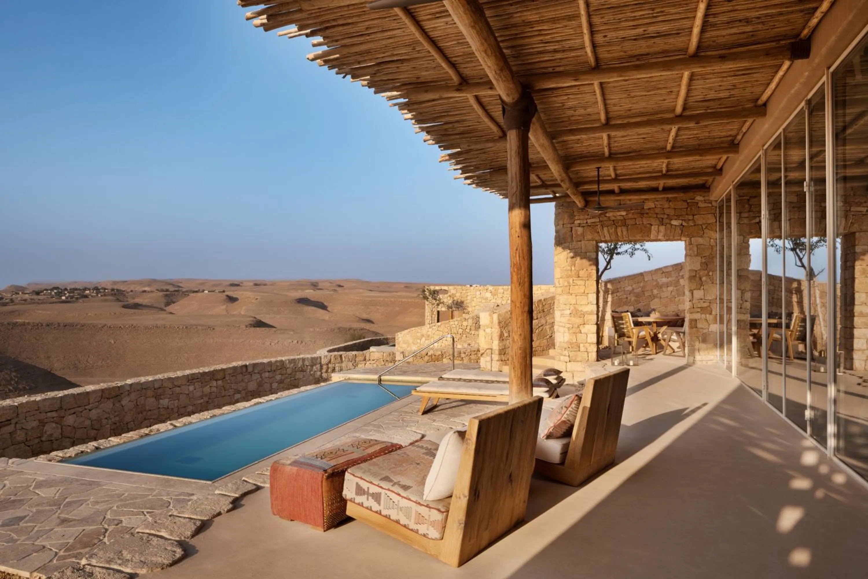 Balcony/Terrace in Six Senses Shaharut