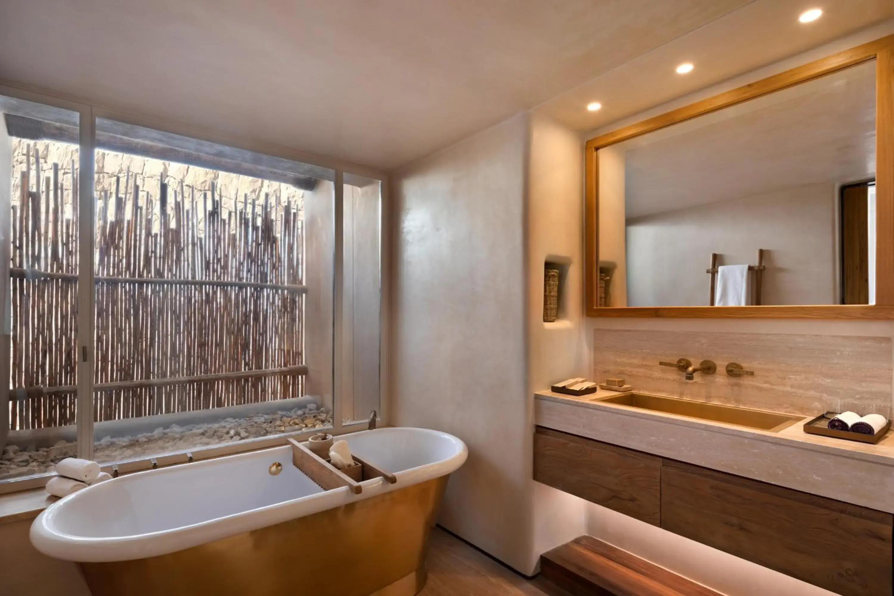 Bathroom in Six Senses Shaharut Bathroom in Six Senses Shaharut