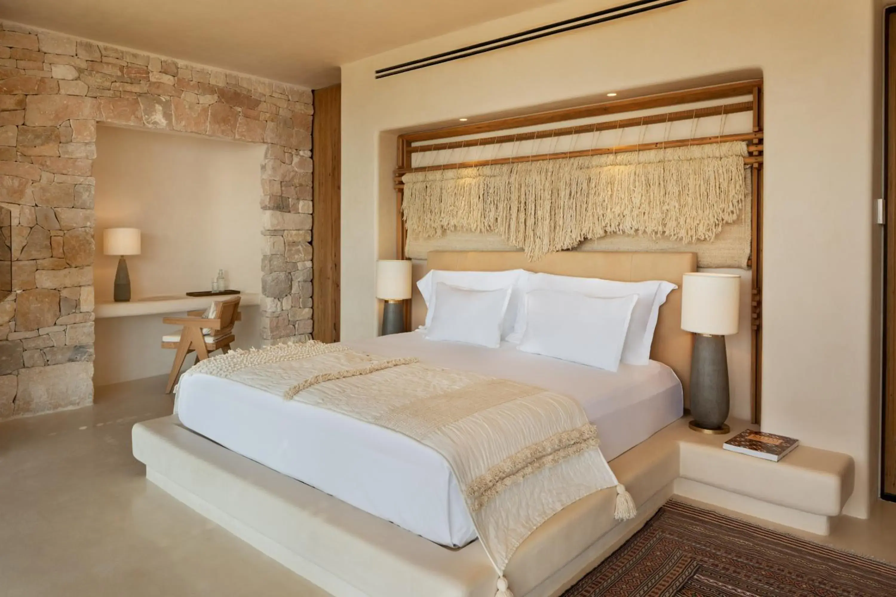 Bed in Six Senses Shaharut Bed in Six Senses Shaharut