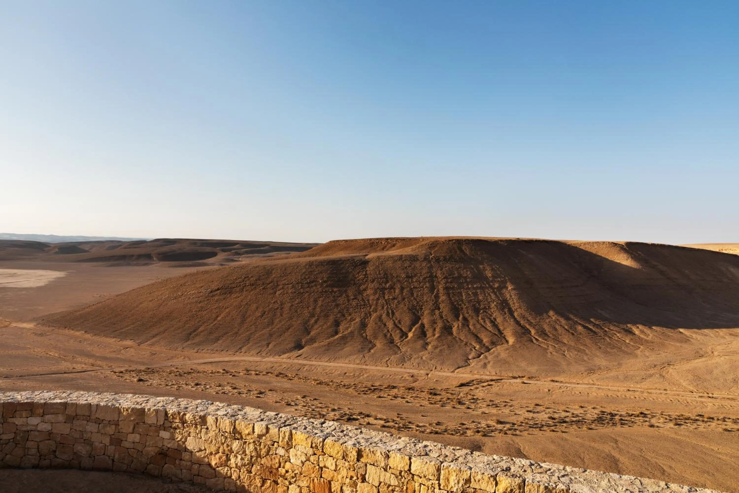 Natural landscape in Six Senses Shaharut