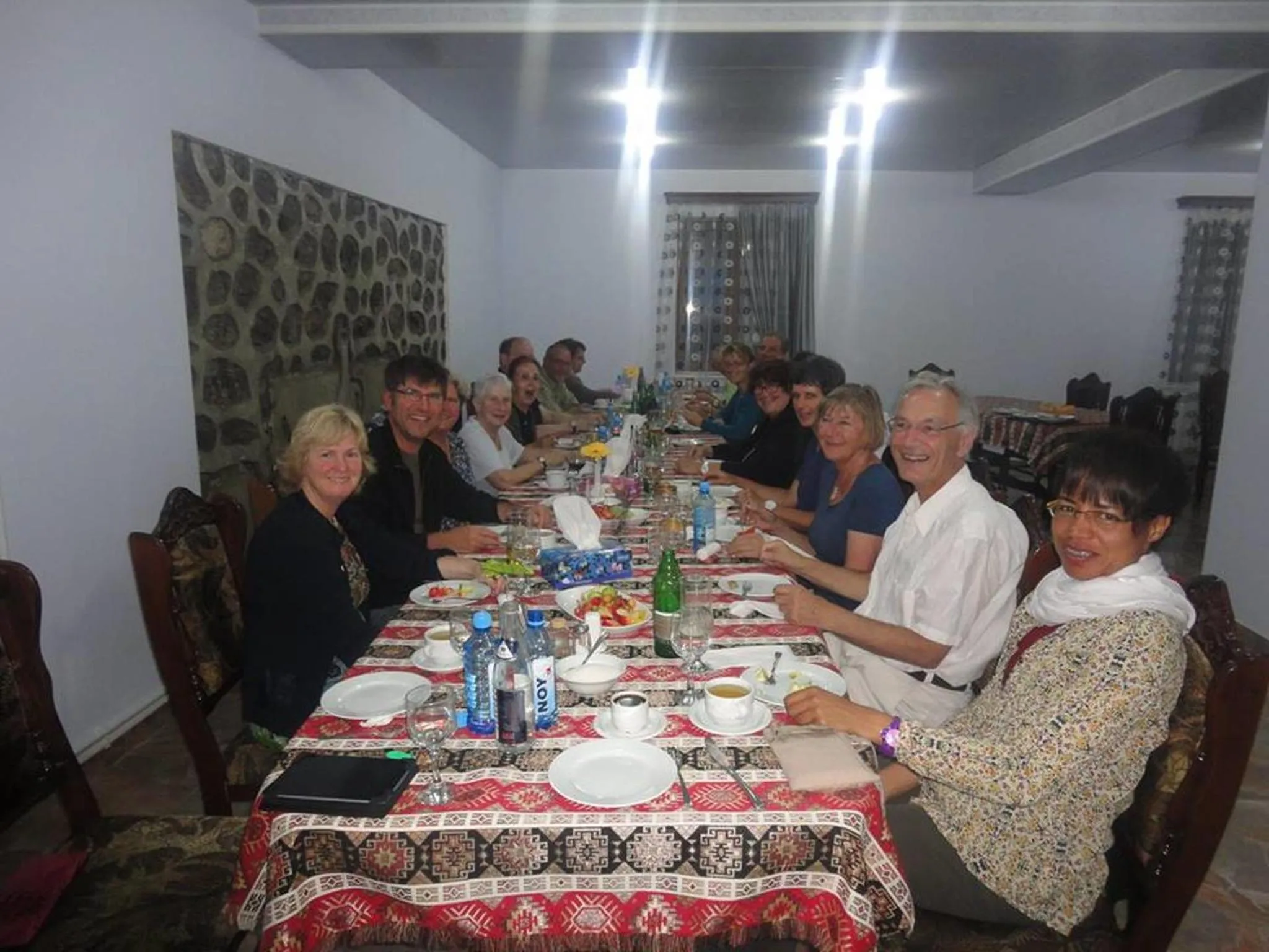 group of guests in Christy Hotel