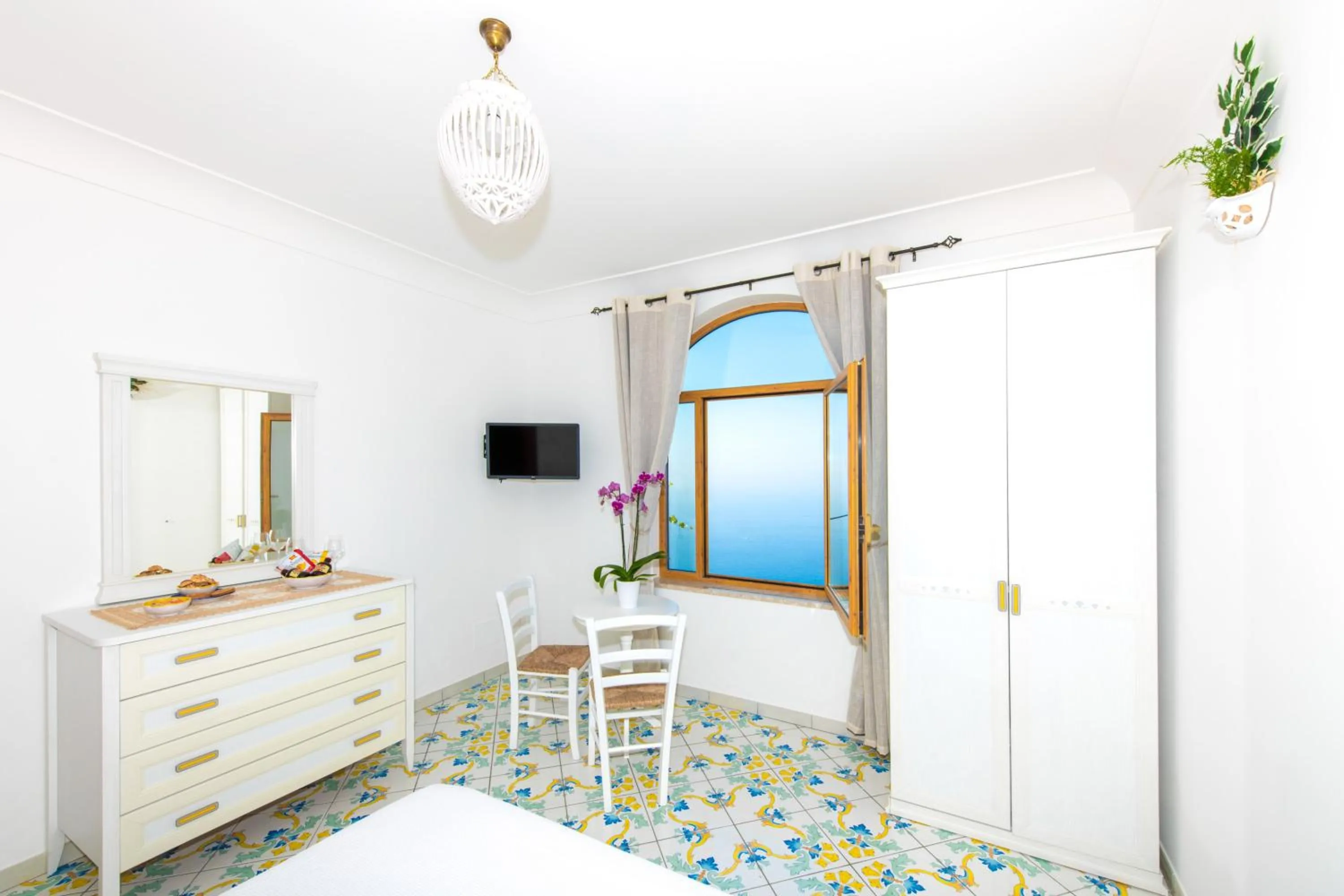 Bed in La Borragine Rooms