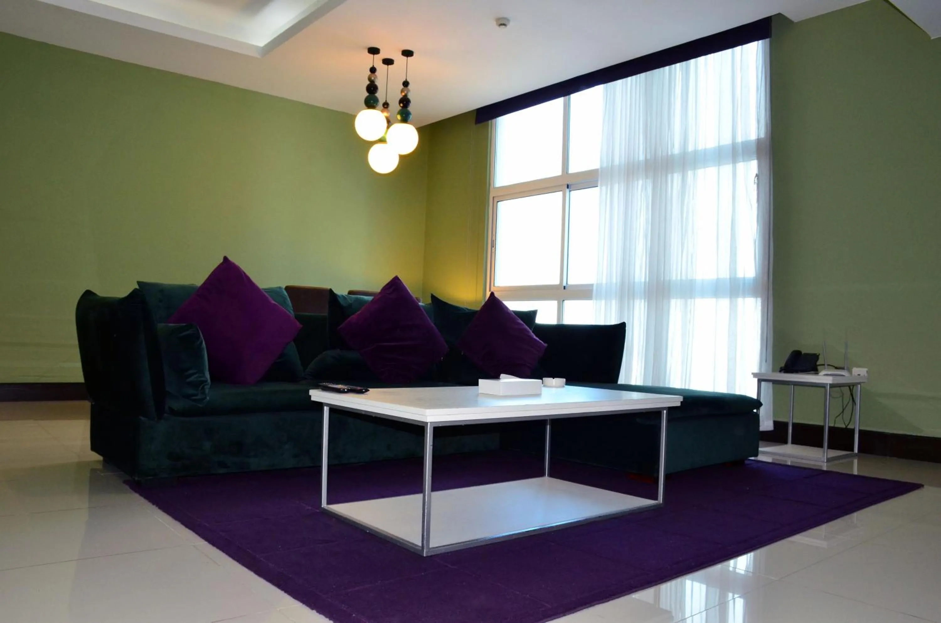 Living room in Blaire Executive Suites