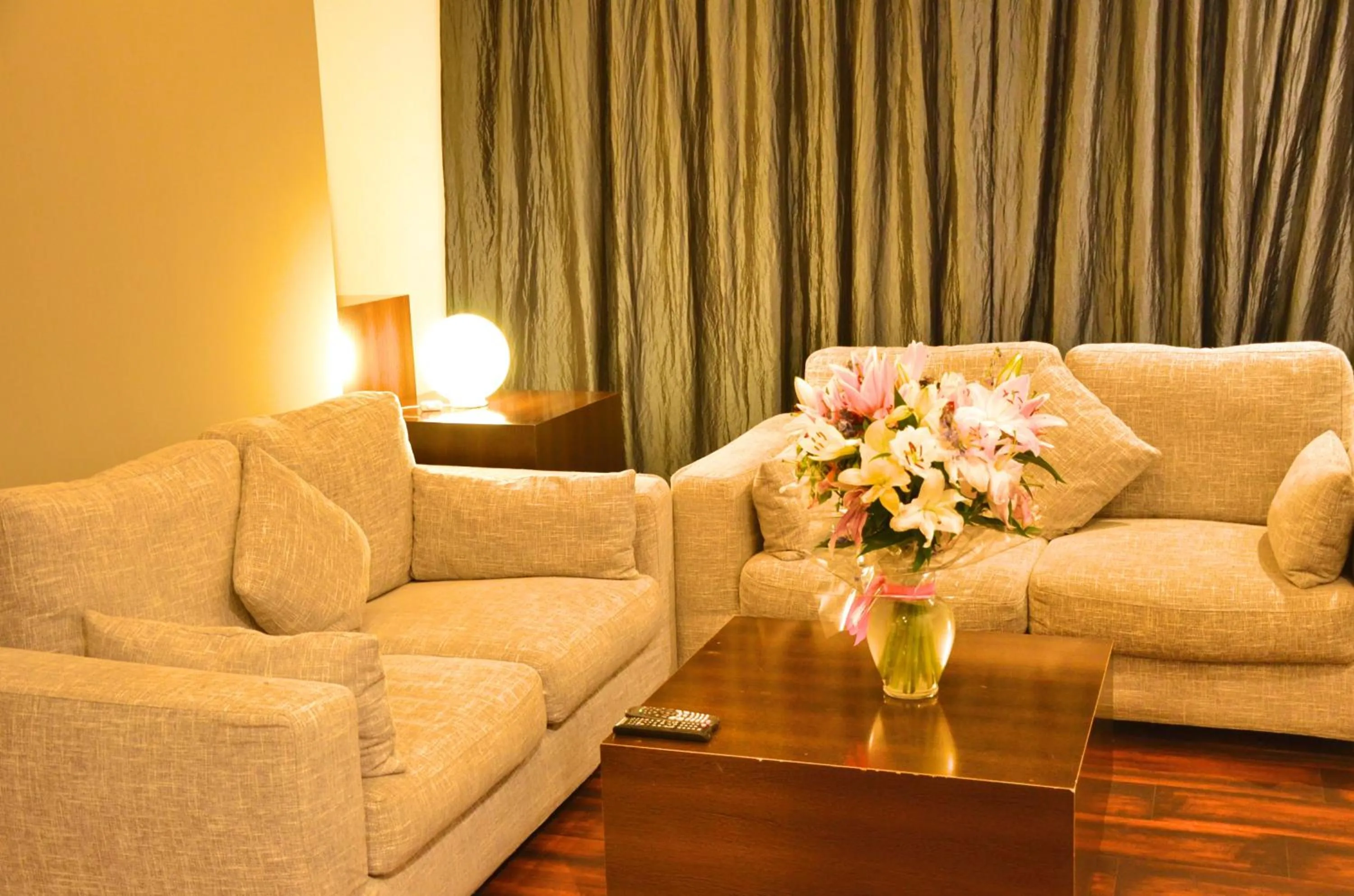 Living room in Blaire Executive Suites