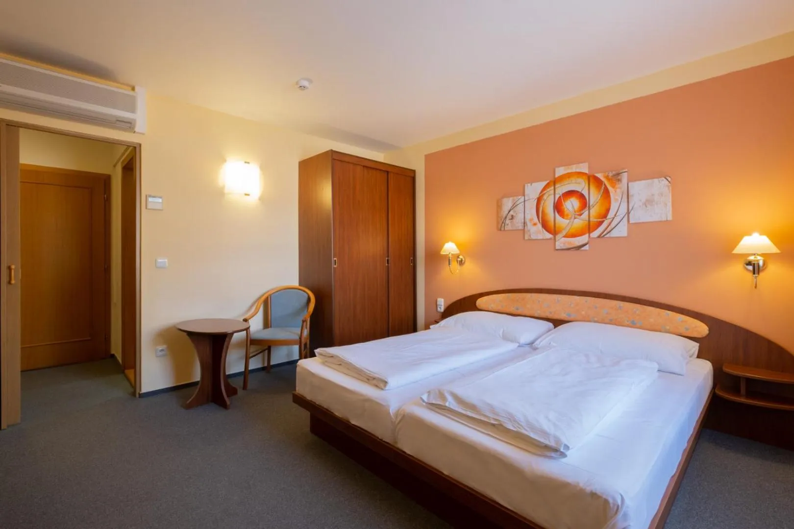 Bed in Hotel Mohelnice