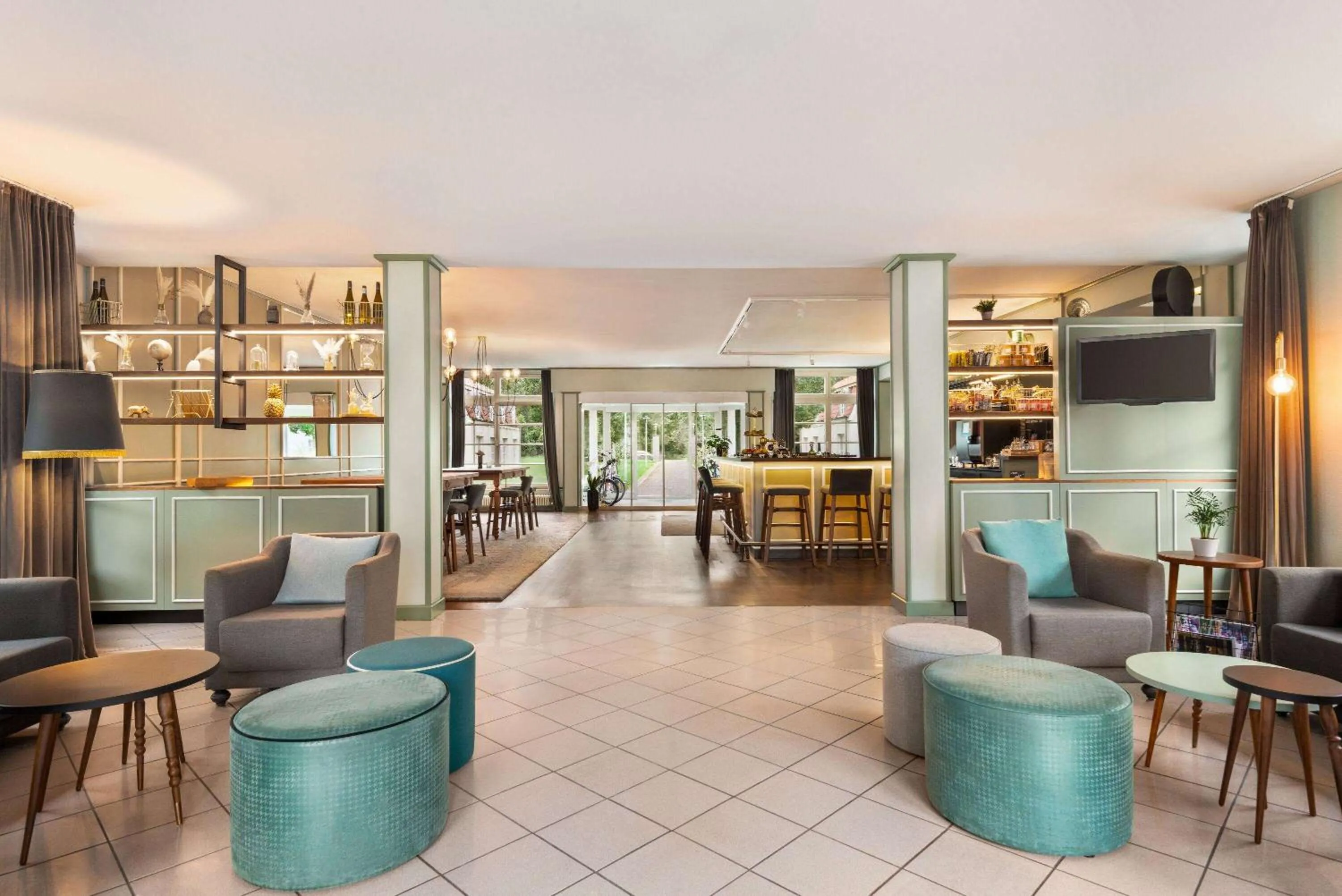 Lobby or reception in Vienna House Easy by Wyndham Castrop-Rauxel