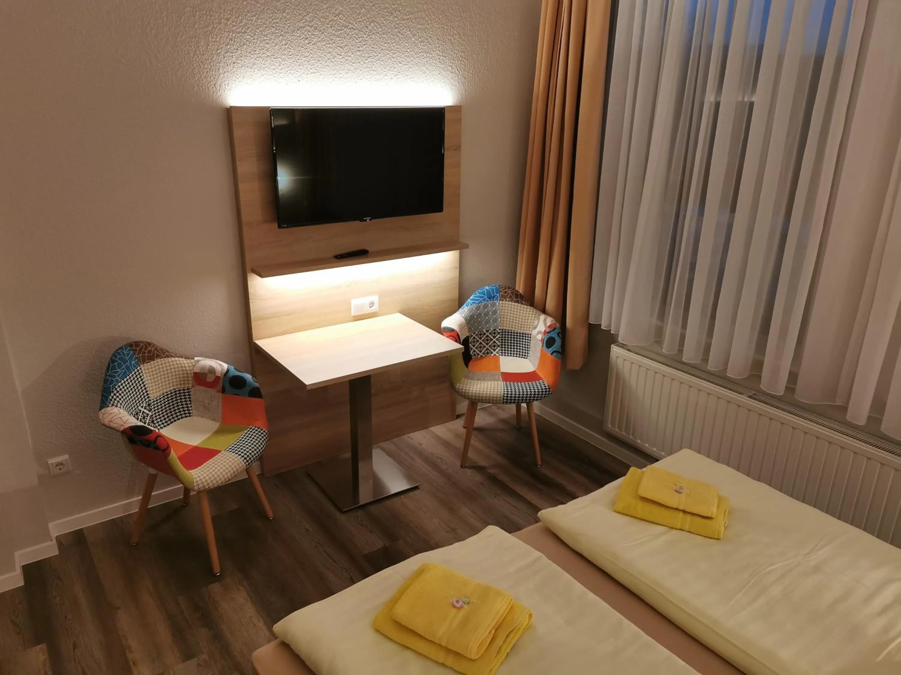 Photo of the whole room, Bed in Gasthof Alter Felsenkeller
