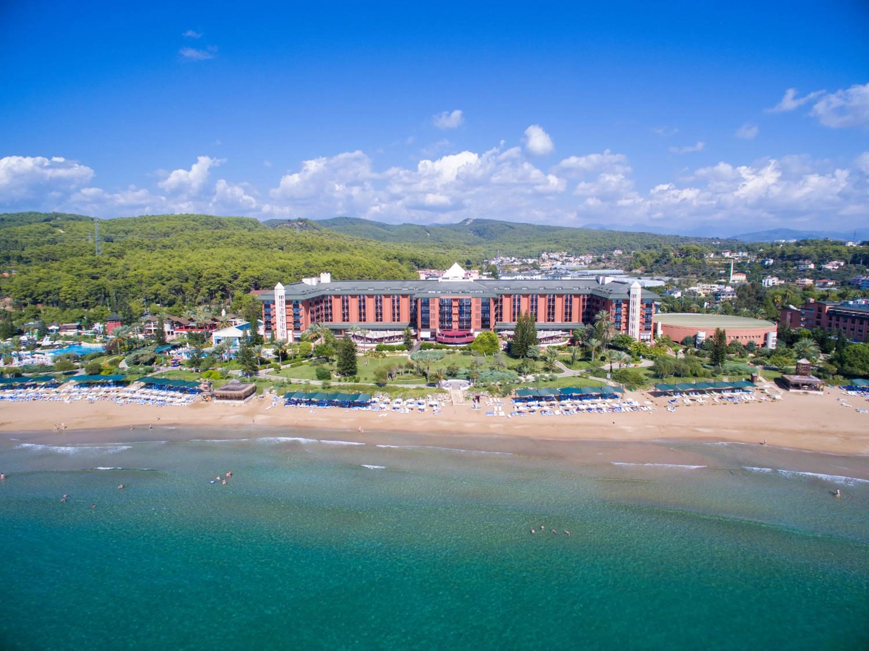 Property building in AQI Pegasos Resort