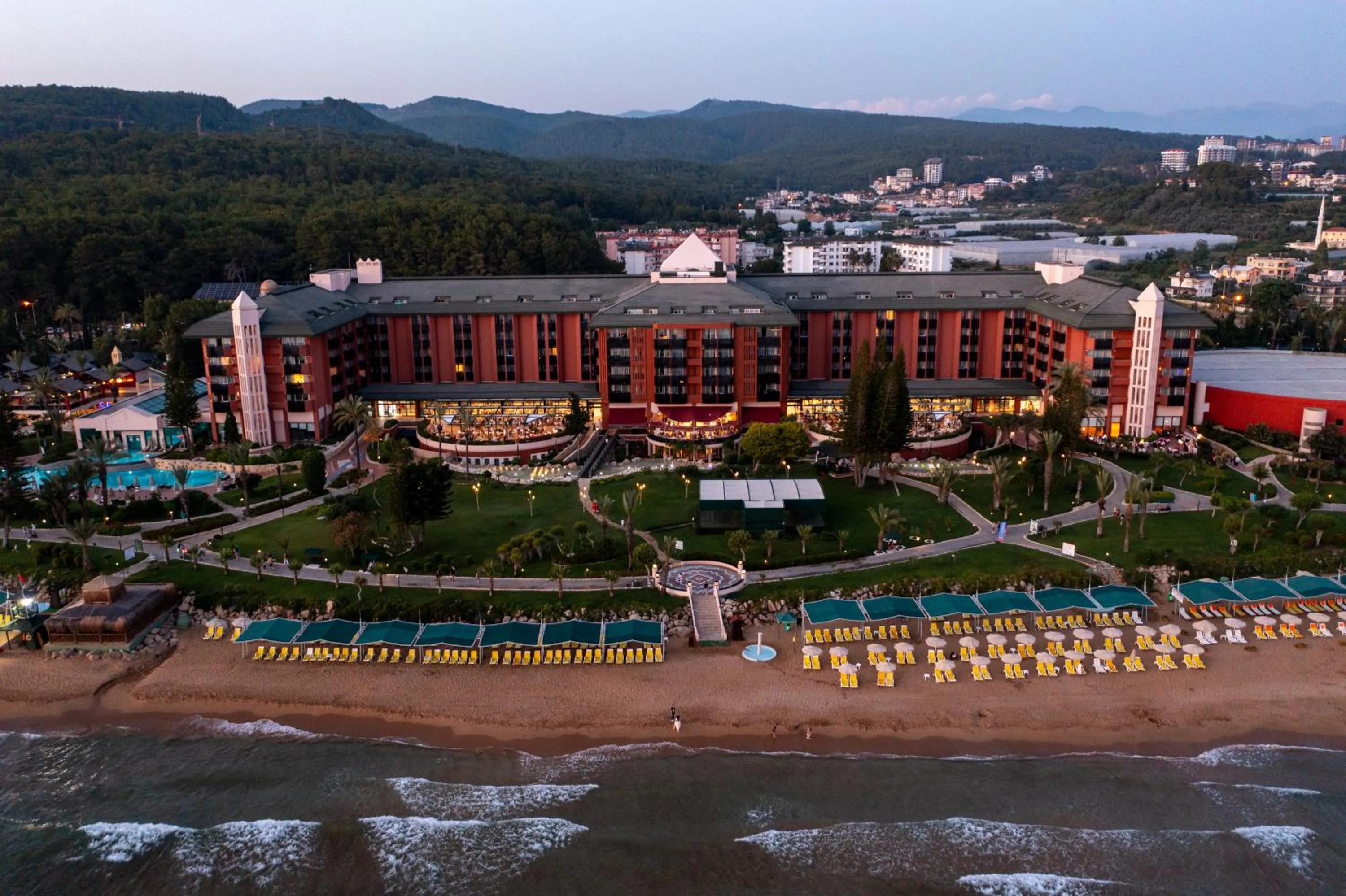 Property building in AQI Pegasos Resort