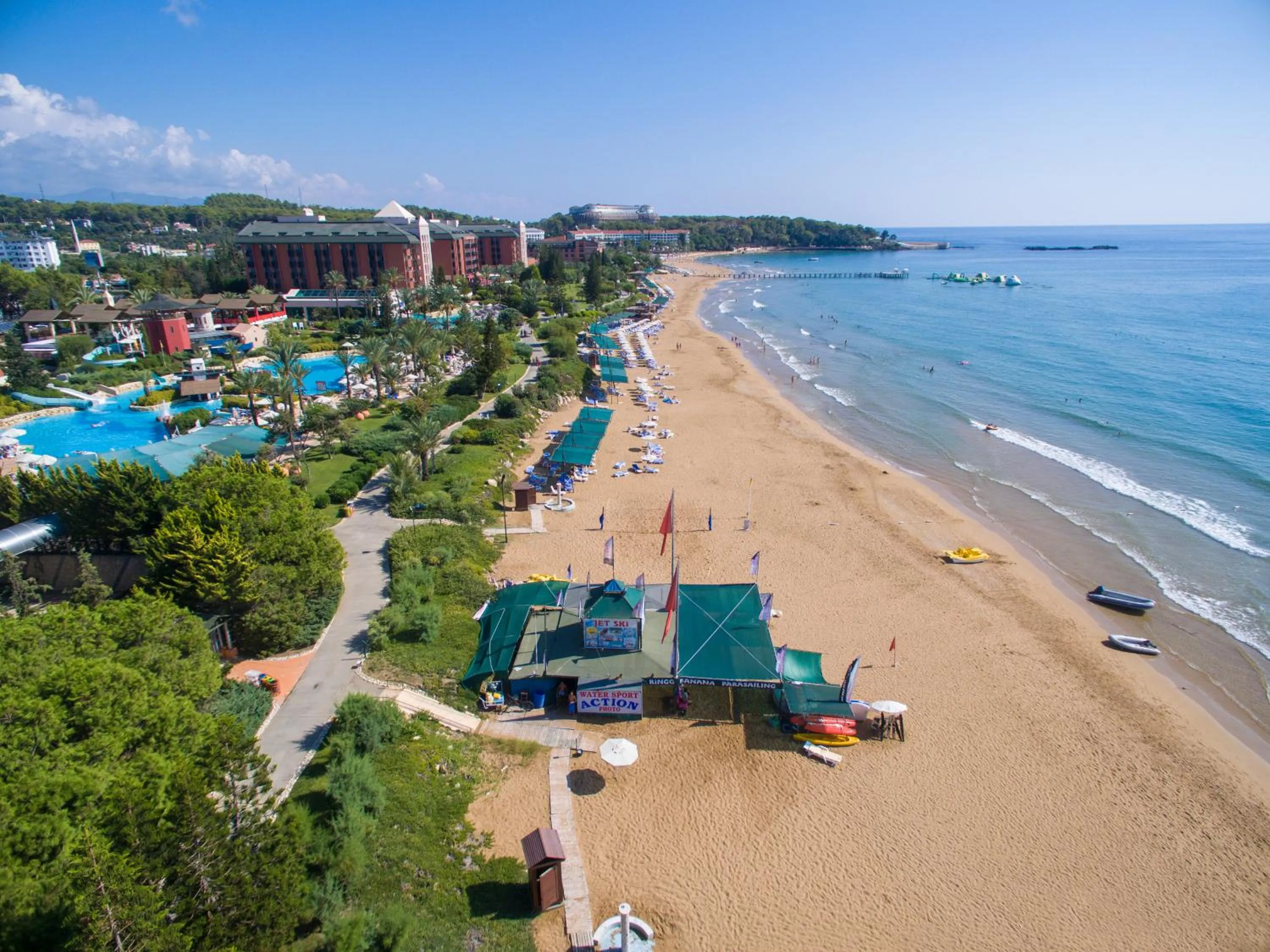 Property building in AQI Pegasos Resort